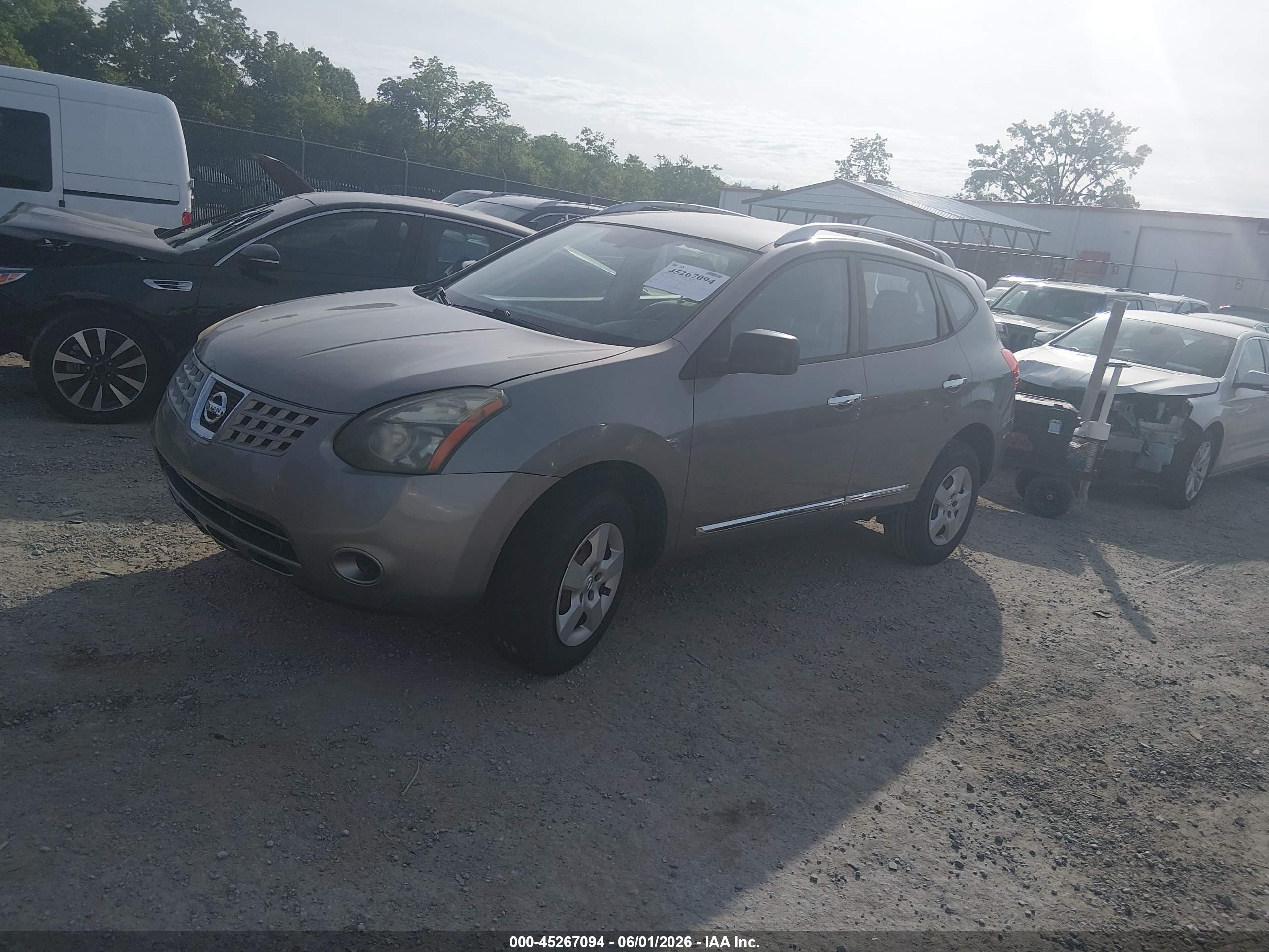 2014 Nissan Rogue Select S Gray vin: JN8AS5MT2EW621653