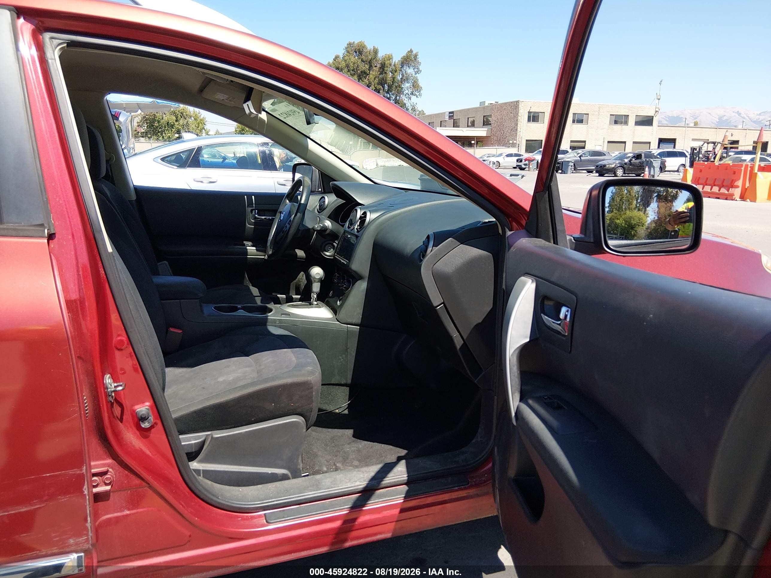 2014 Nissan Rogue Select S Red vin: JN8AS5MT2EW624973