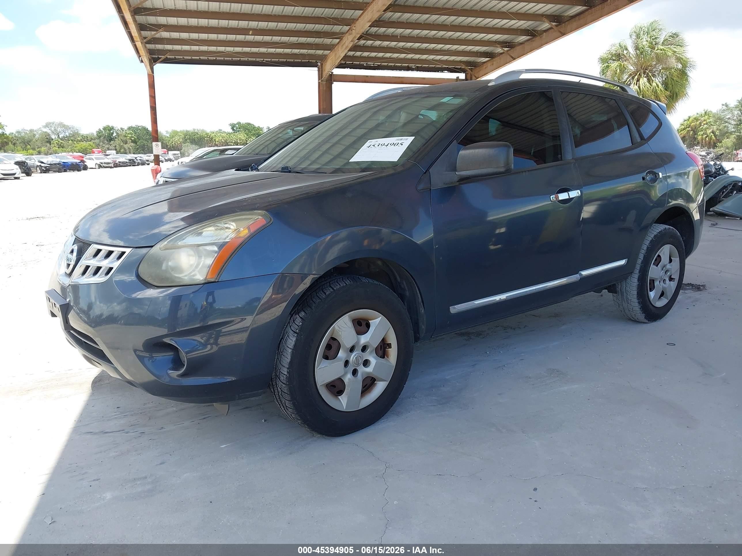 2015 Nissan Rogue Select S Gray vin: JN8AS5MT2FW156552