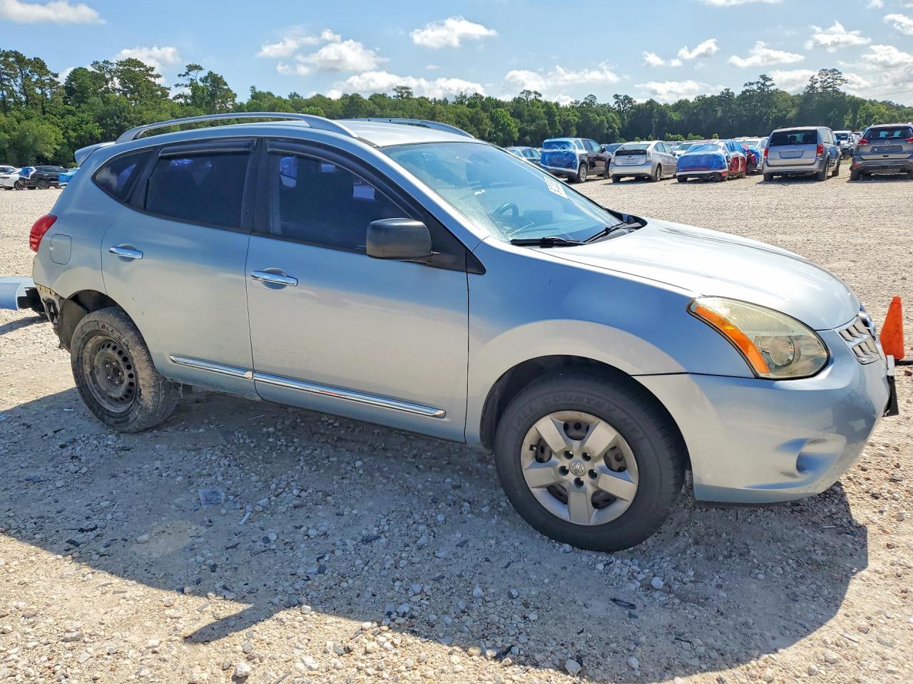 2015 Nissan Rogue Select S Blue vin: JN8AS5MT2FW156633