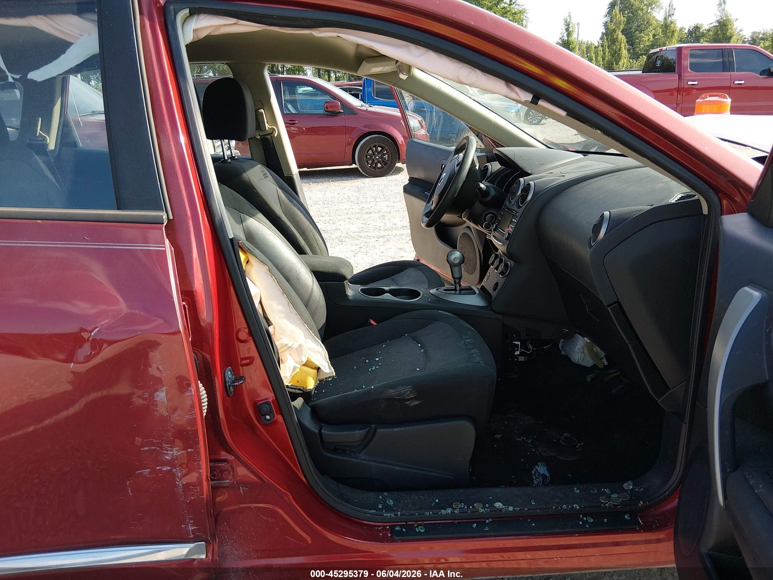2015 Nissan Rogue Select S Red vin: JN8AS5MT2FW651396