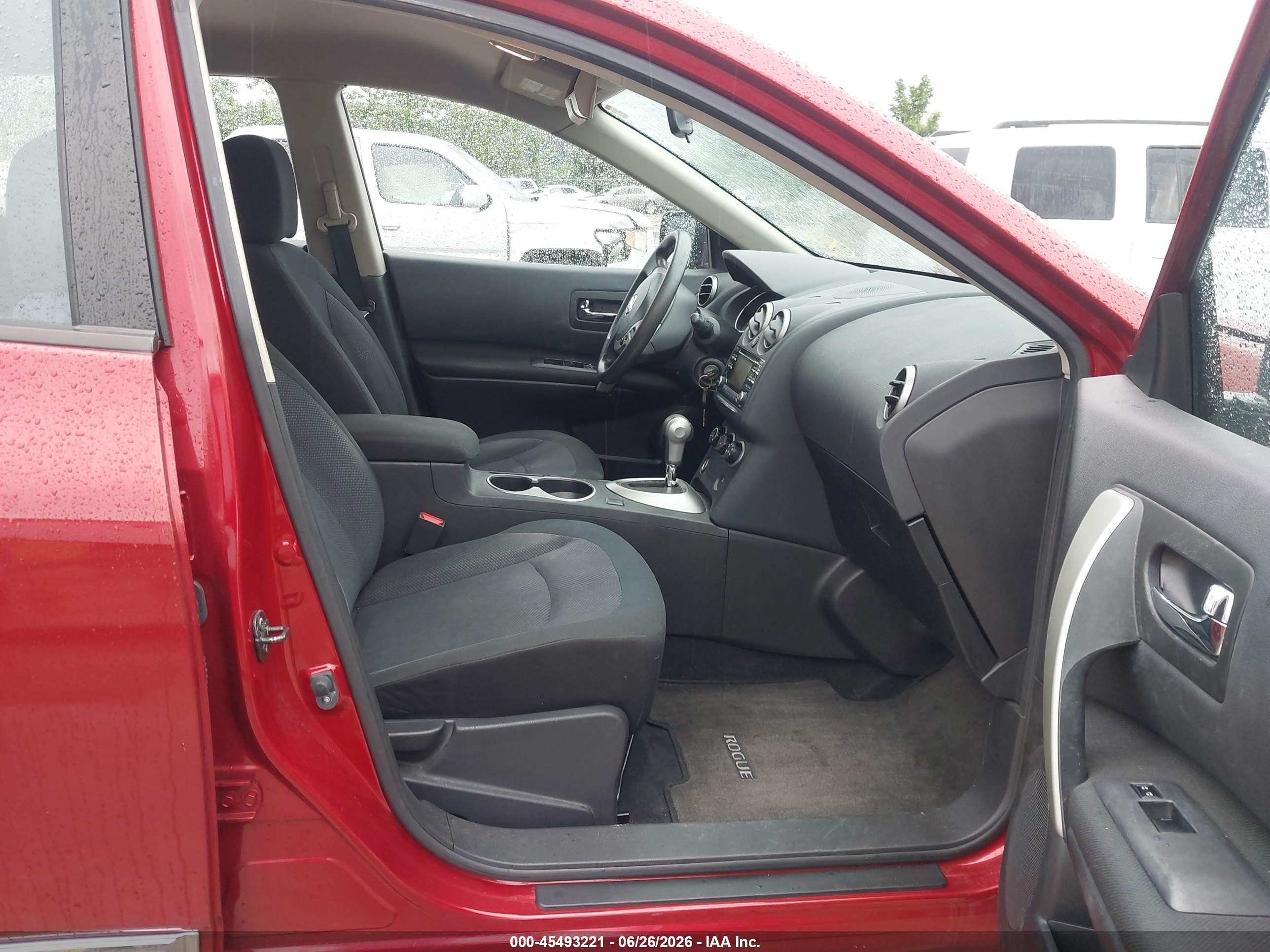 2015 Nissan Rogue Select S Red vin: JN8AS5MT2FW654959