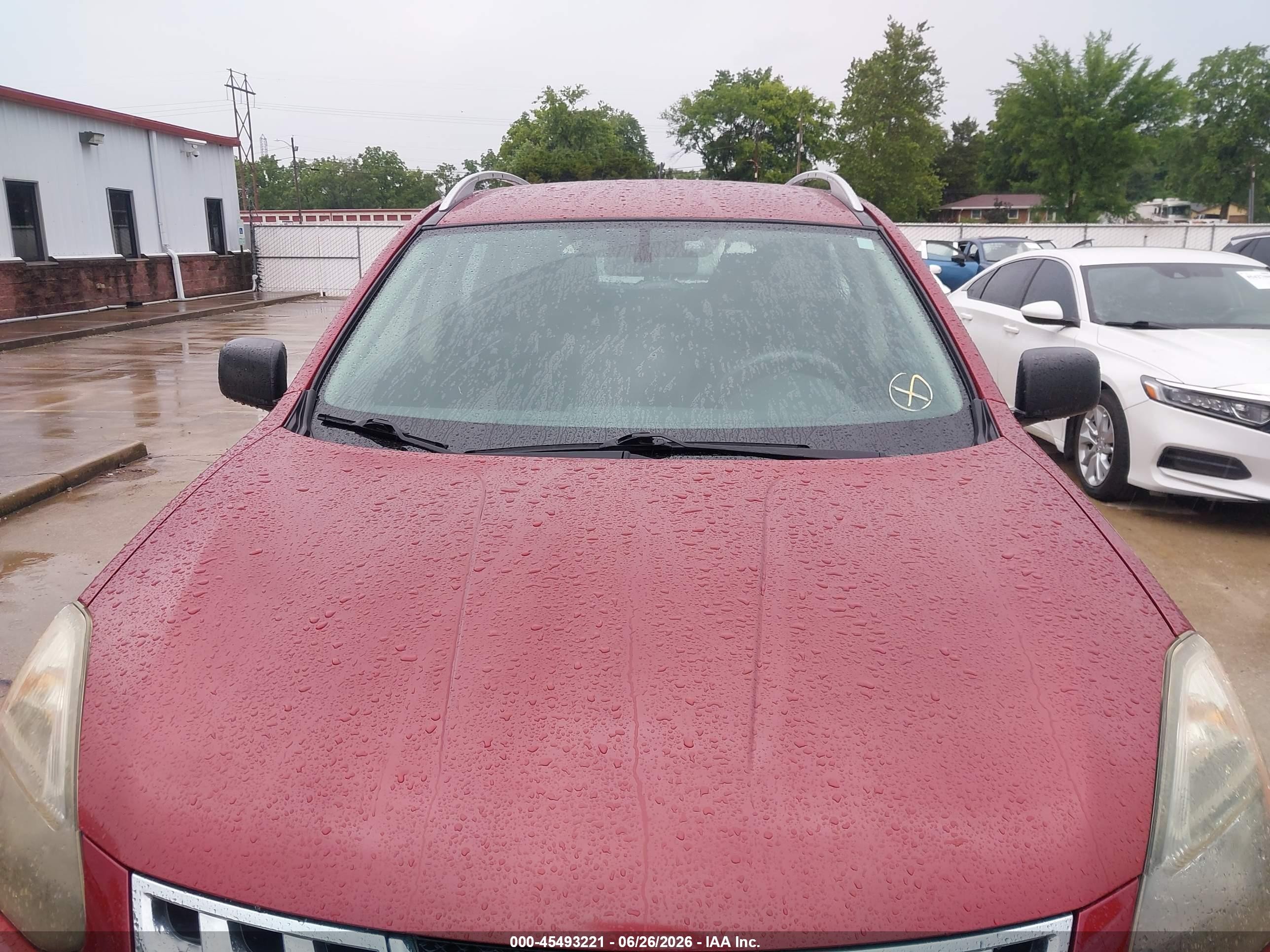 2015 Nissan Rogue Select S Red vin: JN8AS5MT2FW654959