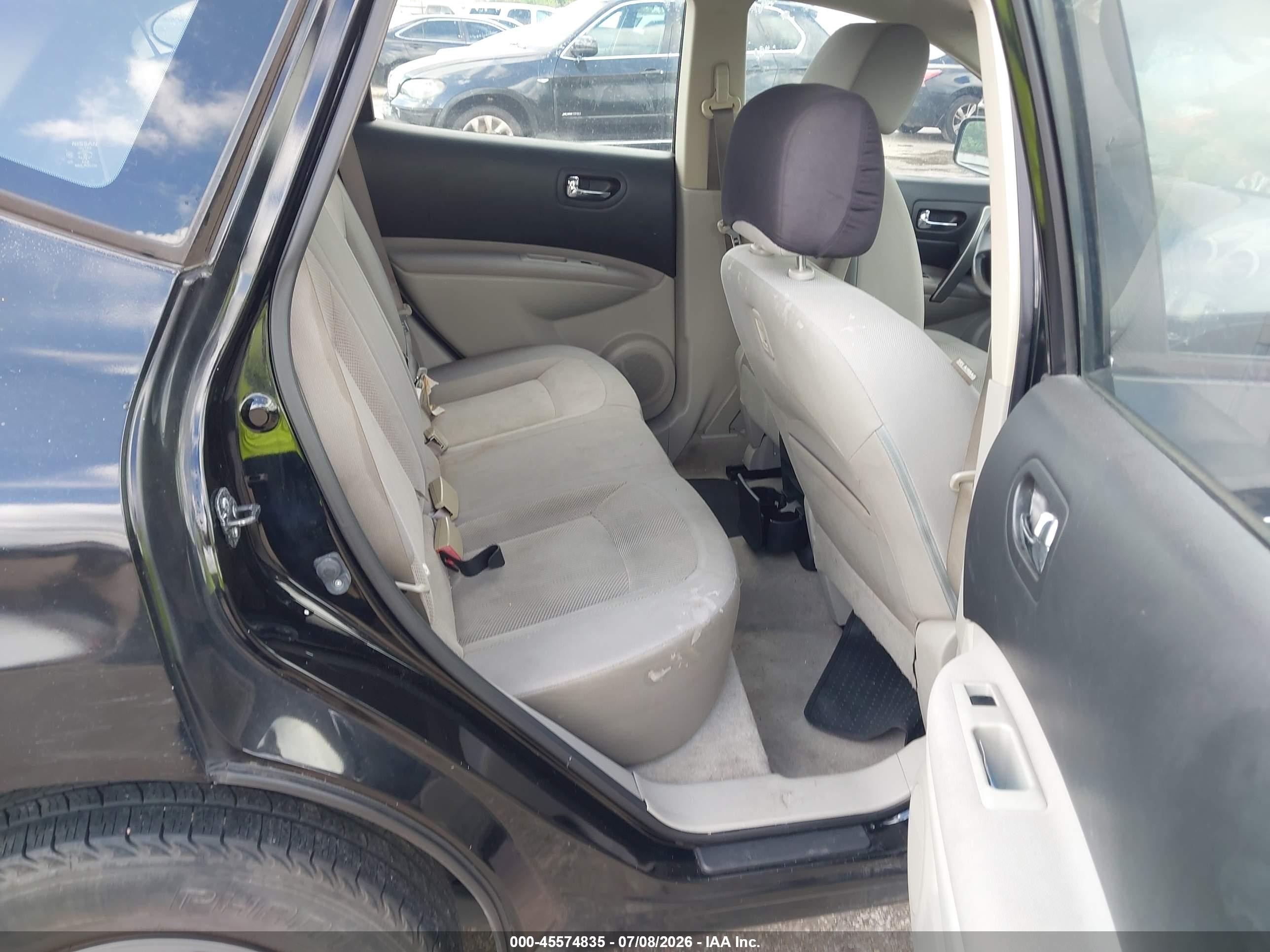2015 Nissan Rogue Select S Black vin: JN8AS5MT2FW668327