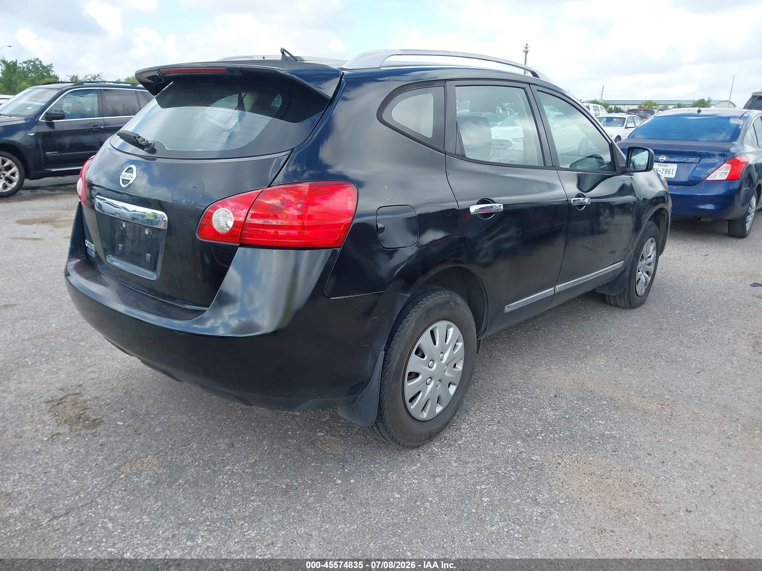 2015 Nissan Rogue Select S Black vin: JN8AS5MT2FW668327