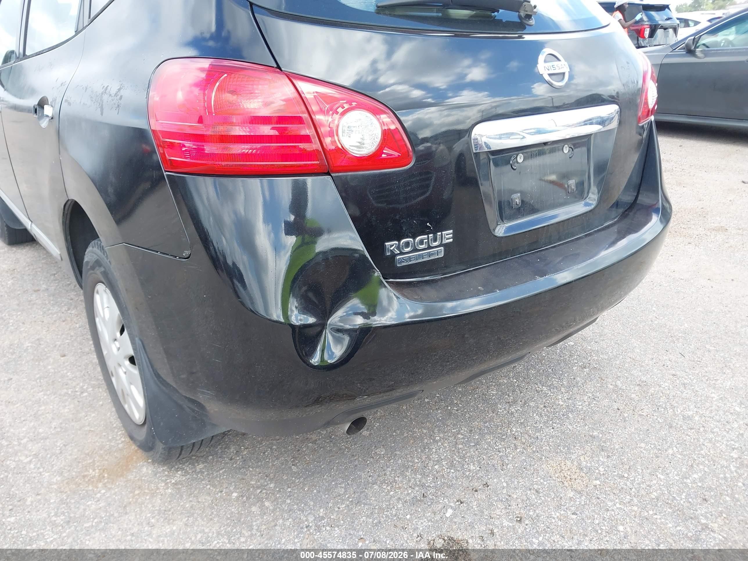 2015 Nissan Rogue Select S Black vin: JN8AS5MT2FW668327