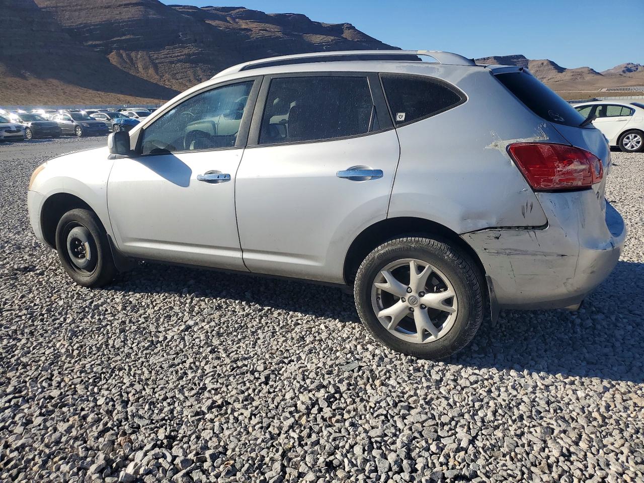 2010 Nissan Rogue Sl Silver vin: JN8AS5MT3AW006071