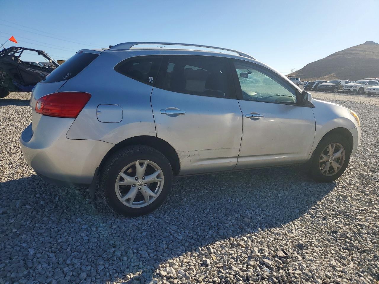 2010 Nissan Rogue Sl Silver vin: JN8AS5MT3AW006071