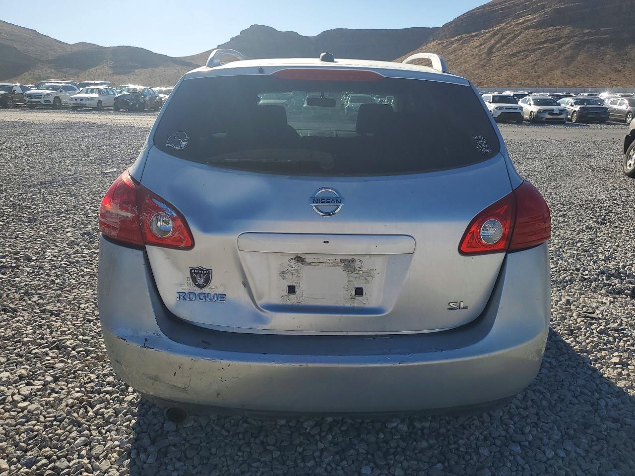 2010 Nissan Rogue Sl Silver vin: JN8AS5MT3AW006071