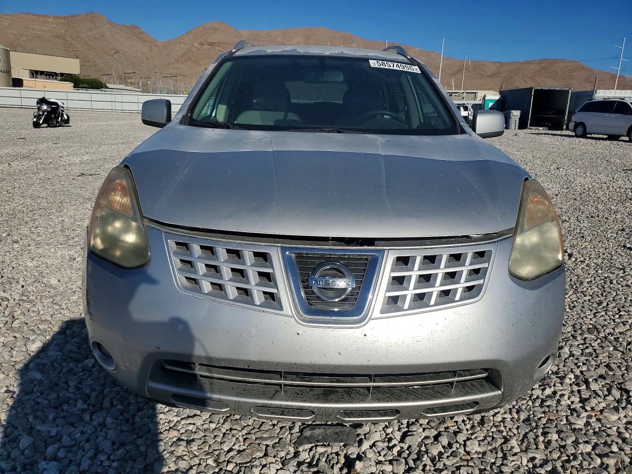 2010 Nissan Rogue Sl Silver vin: JN8AS5MT3AW006071