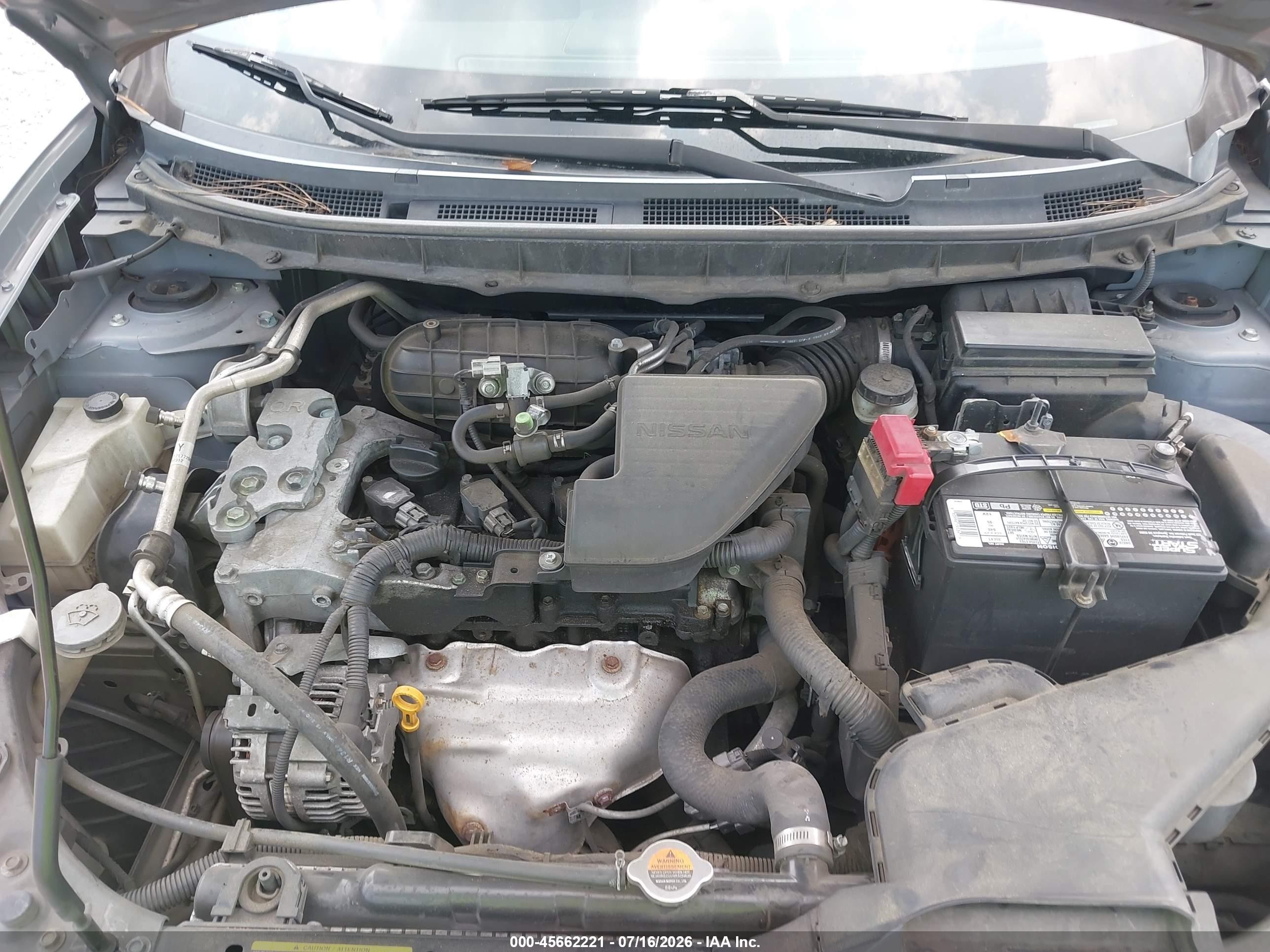 2010 Nissan Rogue S Gray vin: JN8AS5MT3AW008418