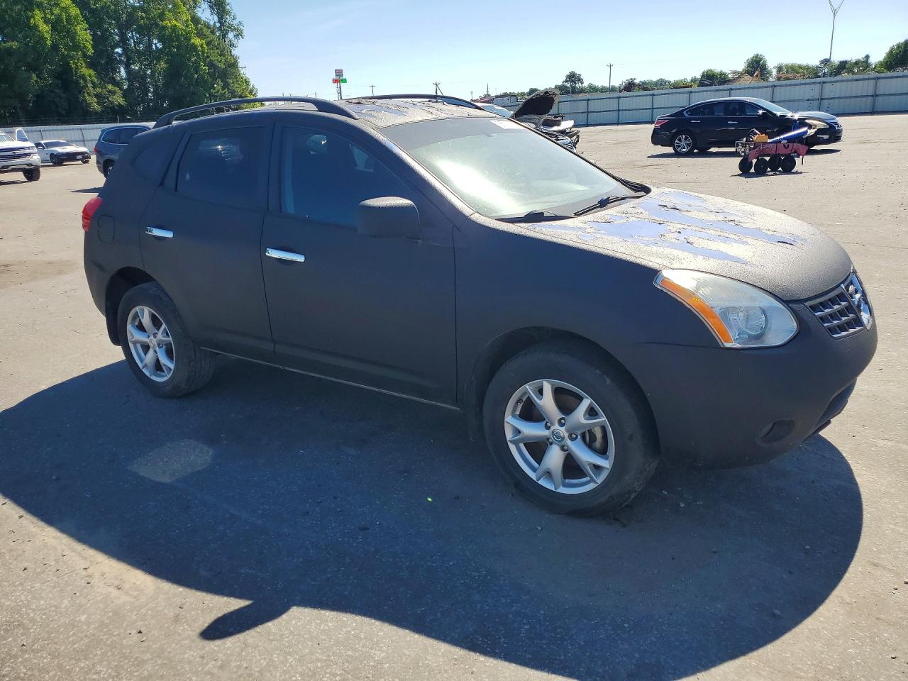 2010 Nissan Rogue Sl Черный vin: JN8AS5MT3AW011643