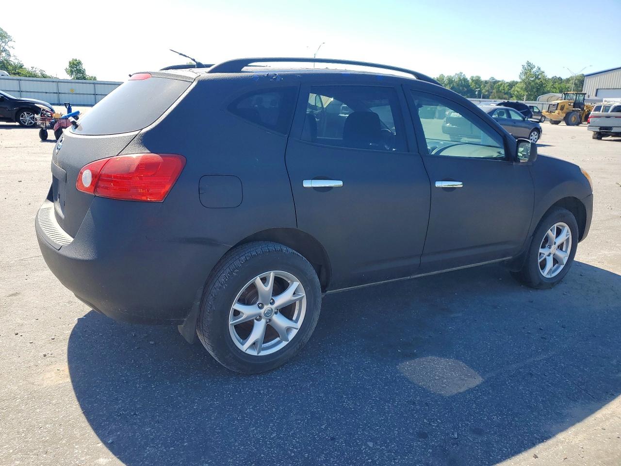2010 Nissan Rogue Sl Черный vin: JN8AS5MT3AW011643