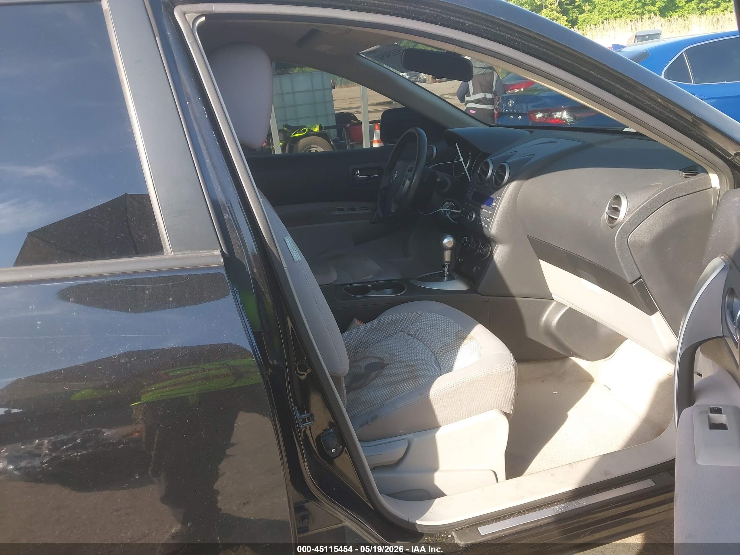 2010 Nissan Rogue Sl Черный vin: JN8AS5MT3AW014462