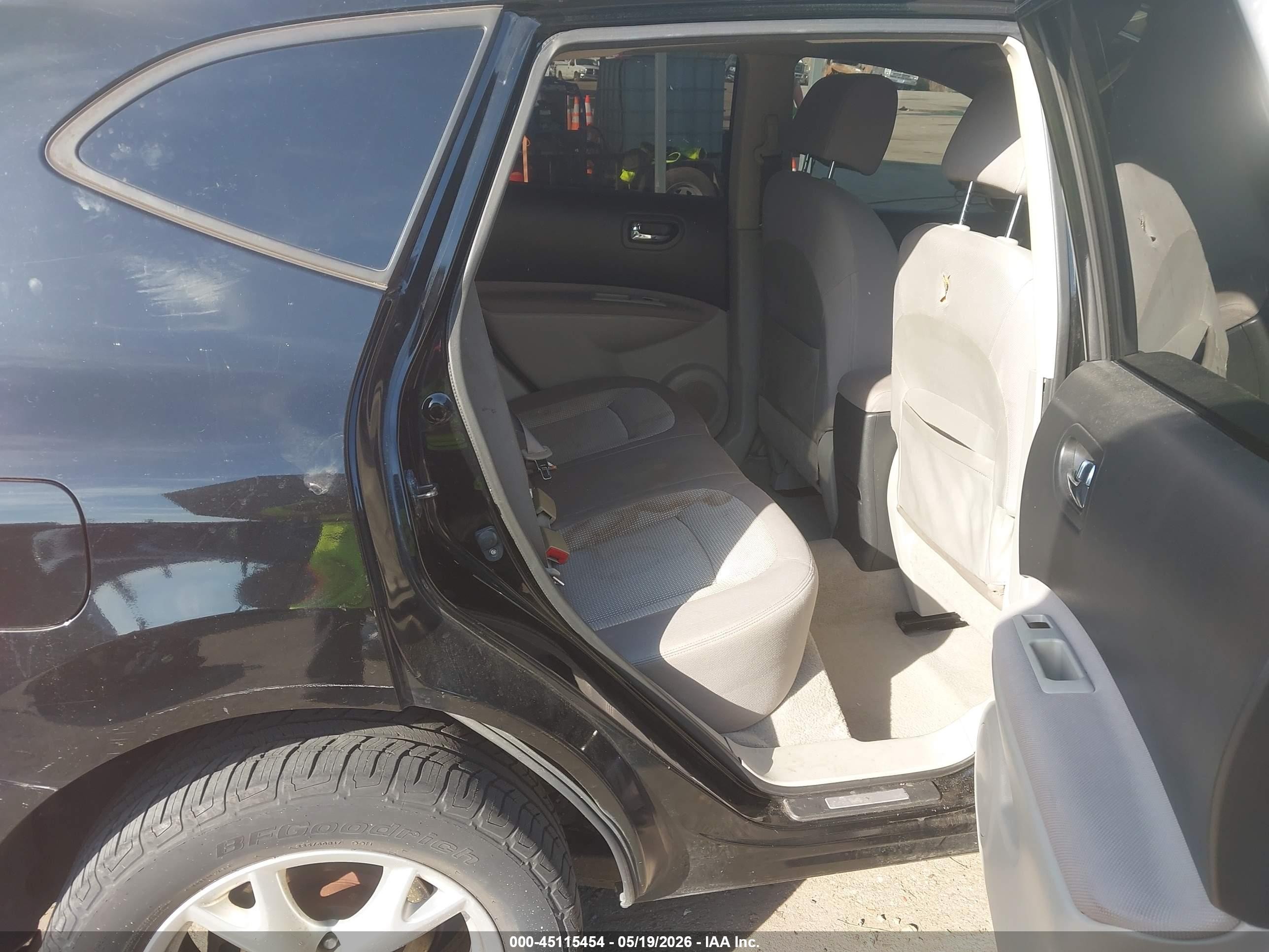 2010 Nissan Rogue Sl Черный vin: JN8AS5MT3AW014462