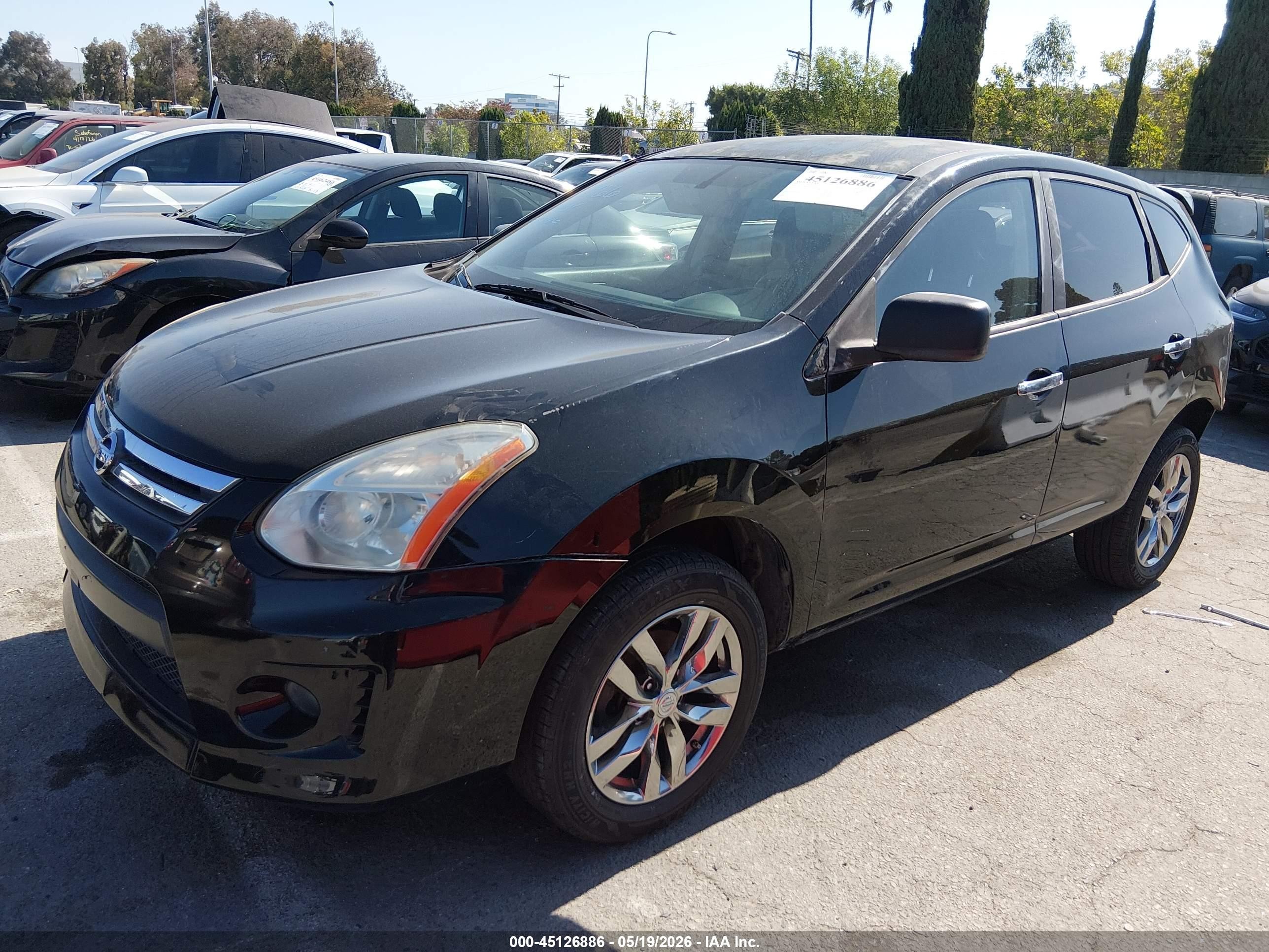 2010 Nissan Rogue S Krom Edition Black vin: JN8AS5MT3AW016065