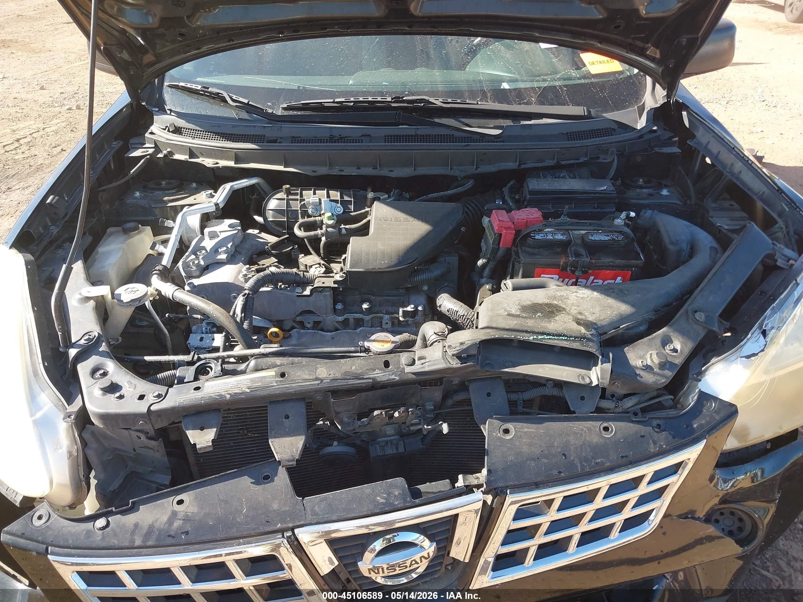 2010 Nissan Rogue S Black vin: JN8AS5MT3AW018821