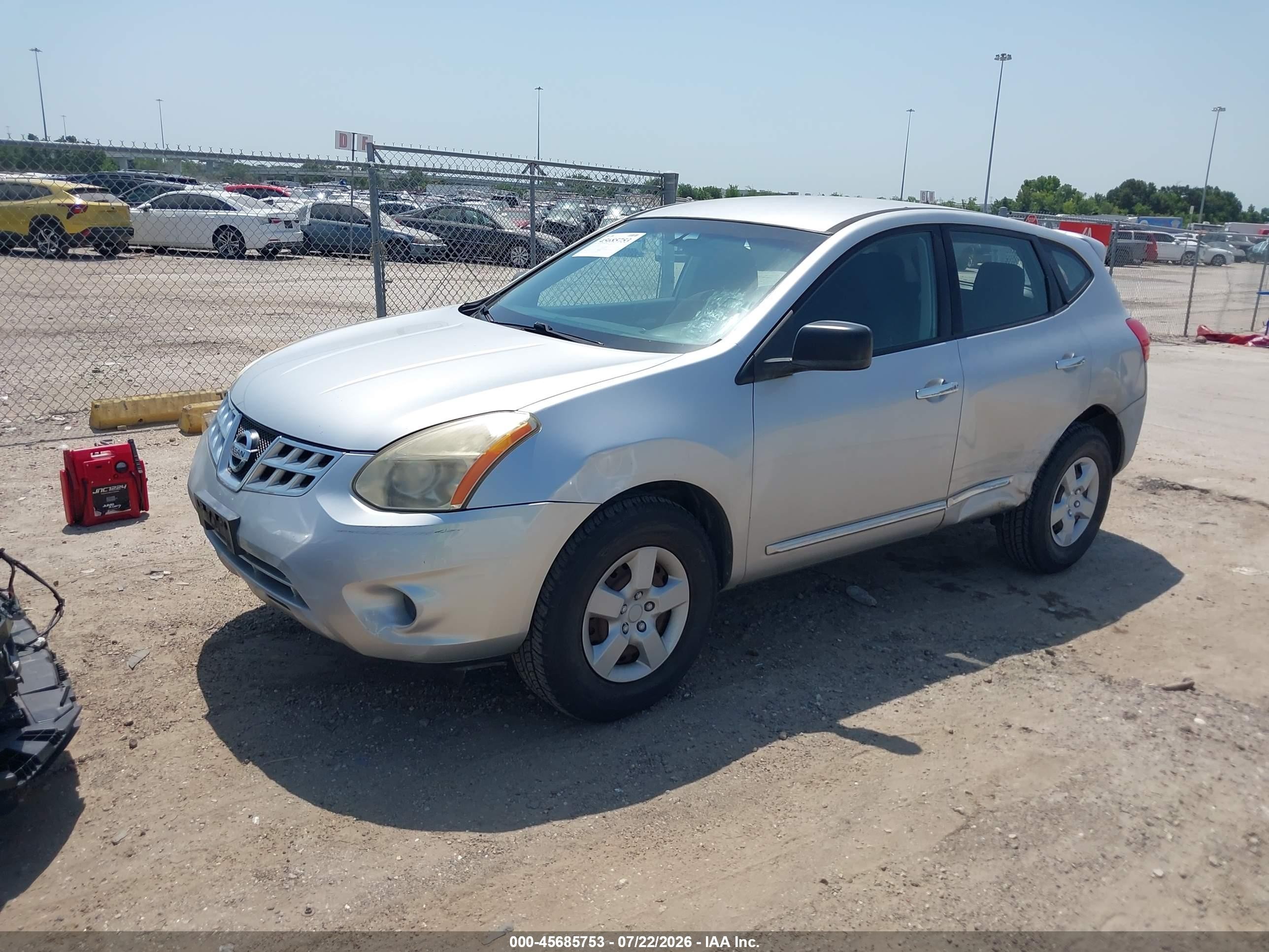 2011 Nissan Rogue S Серебряный vin: JN8AS5MT3BW568988