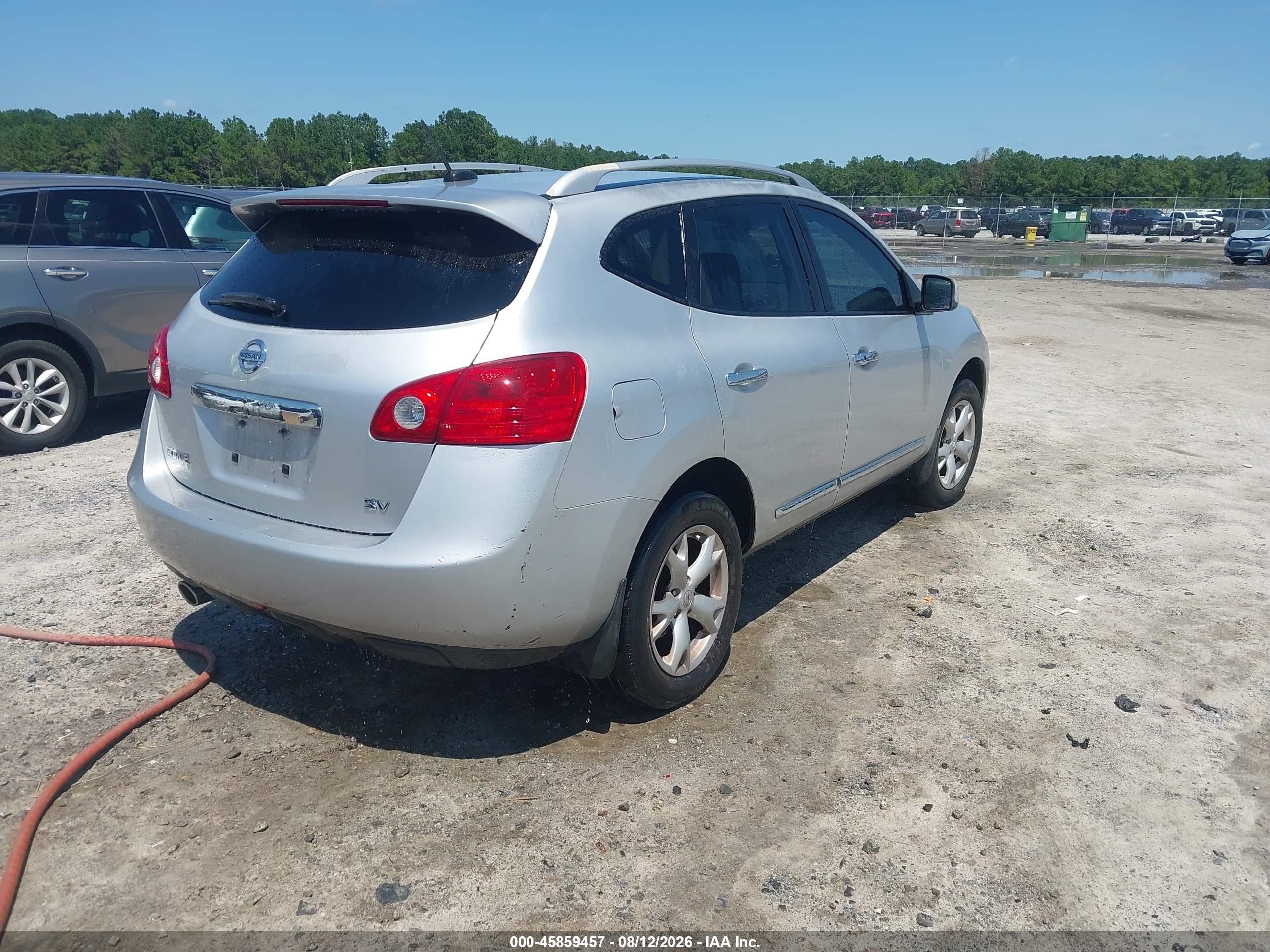 2011 Nissan Rogue Sv Silver vin: JN8AS5MT3BW572636