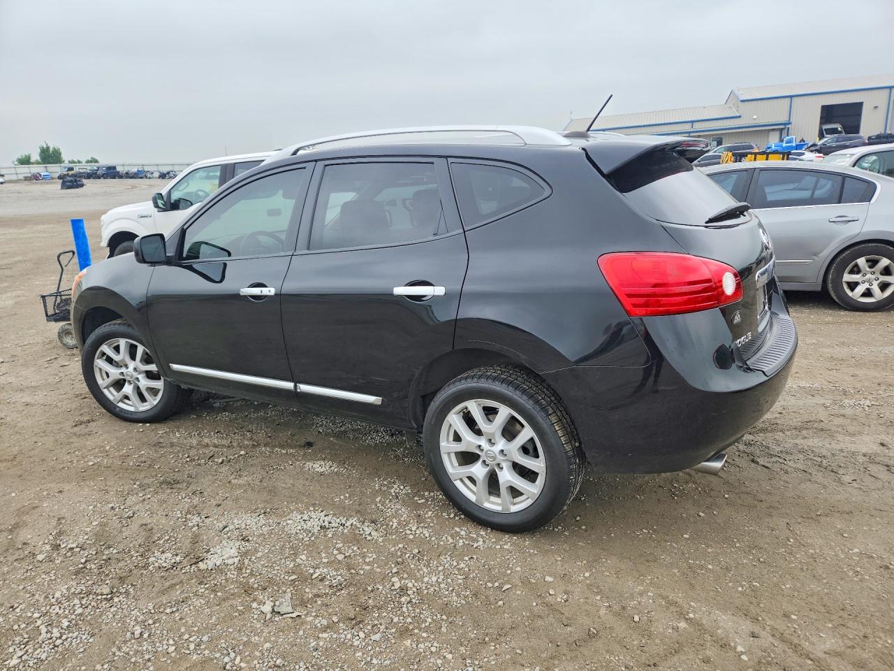 2011 Nissan Rogue S Black vin: JN8AS5MT3BW574970