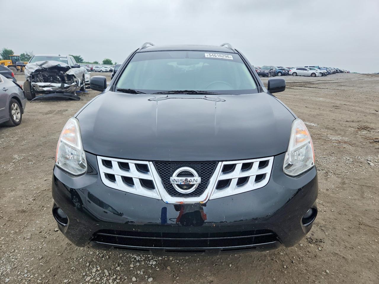 2011 Nissan Rogue S Black vin: JN8AS5MT3BW574970