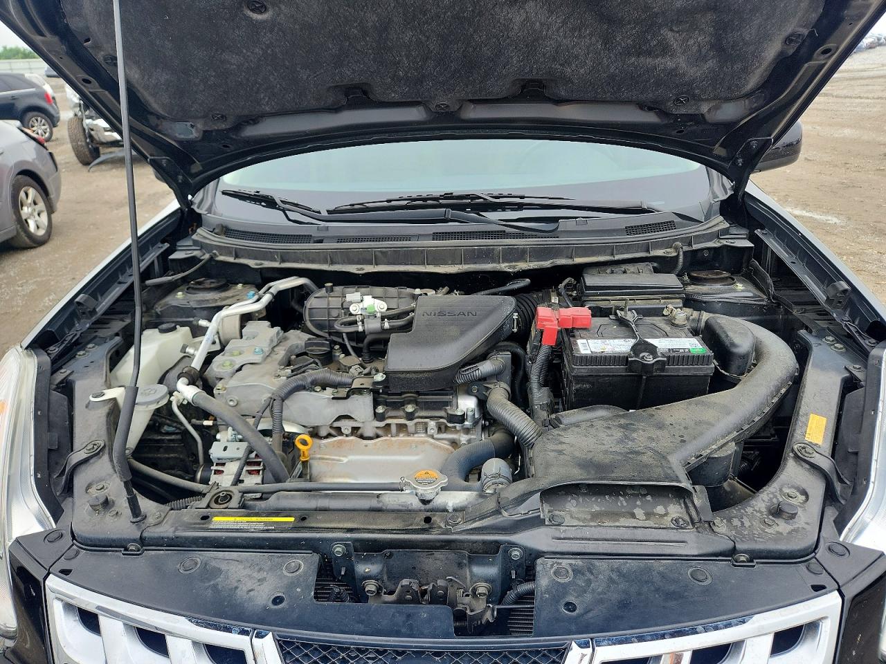 2011 Nissan Rogue S Black vin: JN8AS5MT3BW574970