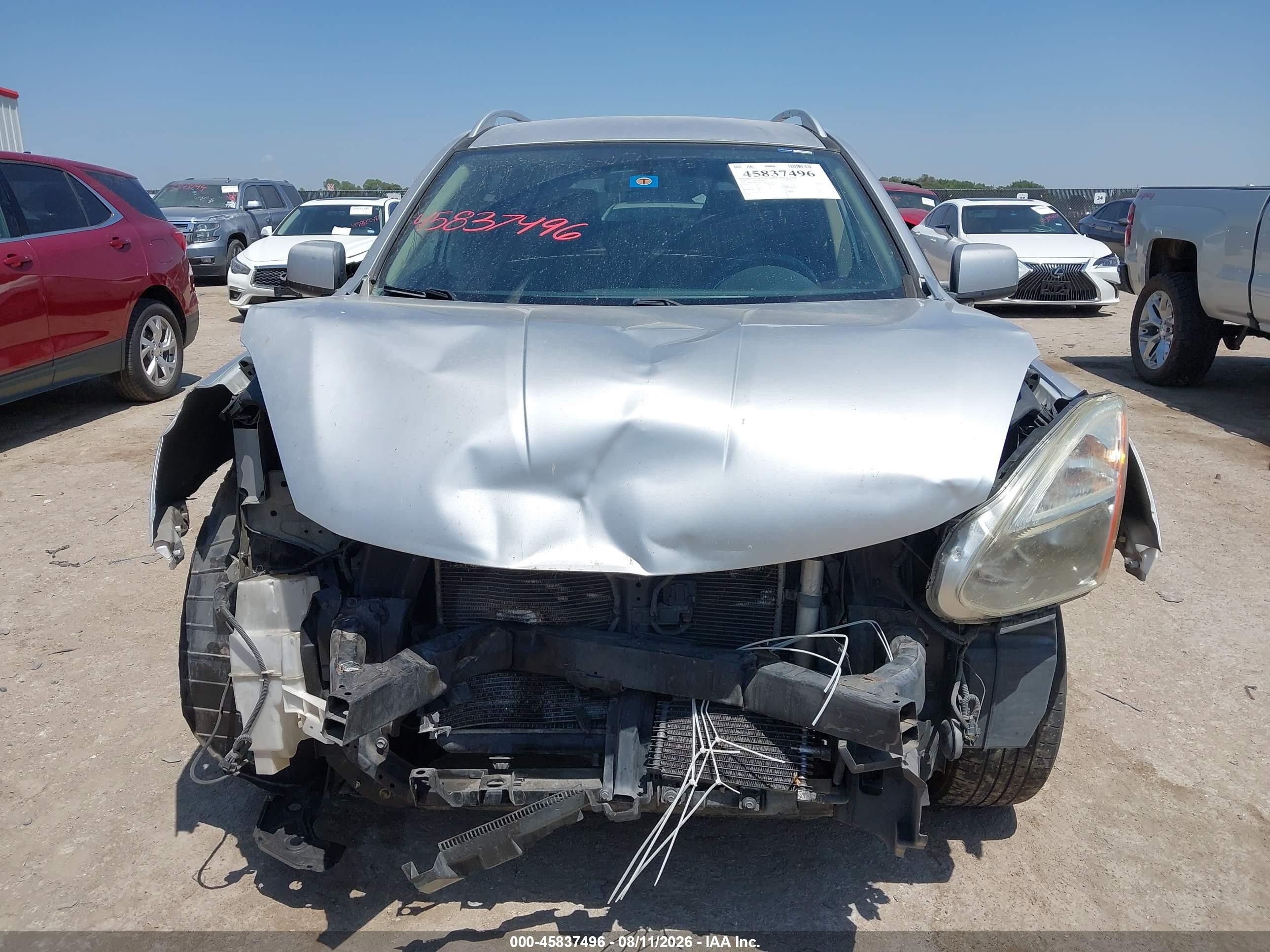 2011 Nissan Rogue Sv Silver vin: JN8AS5MT3BW575004