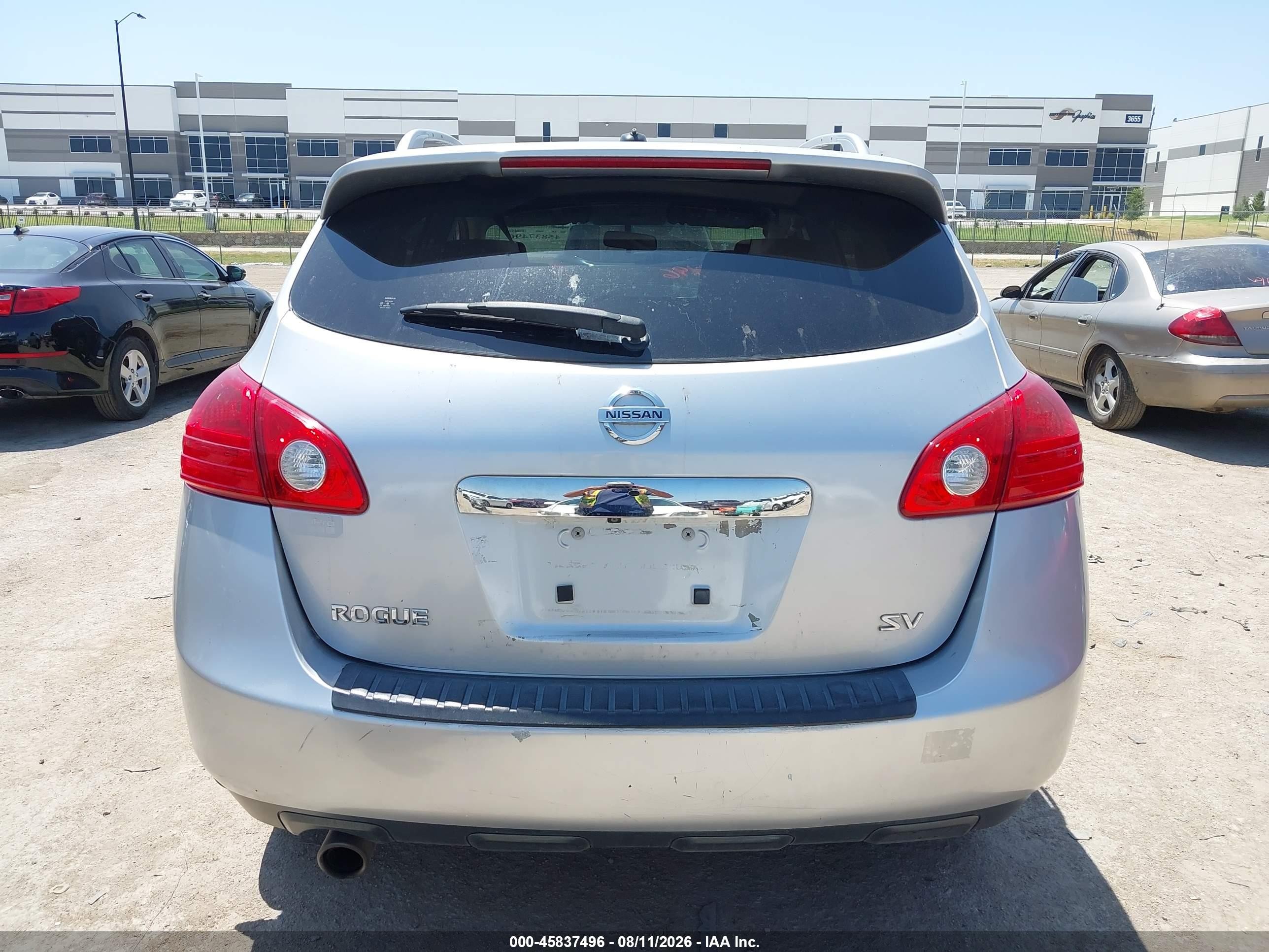 2011 Nissan Rogue Sv Silver vin: JN8AS5MT3BW575004