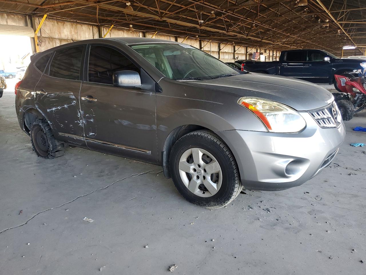 2011 Nissan Rogue S Gray vin: JN8AS5MT3BW577772