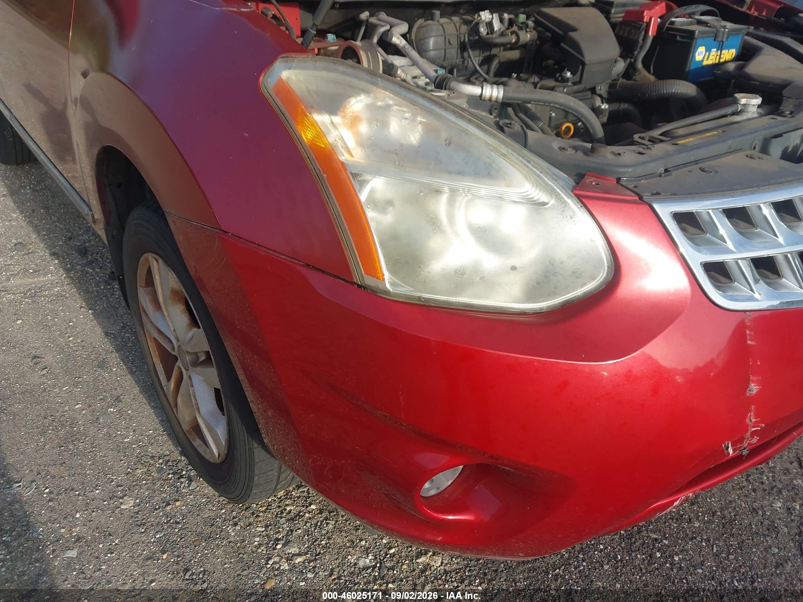 2012 Nissan Rogue Sv Red vin: JN8AS5MT3CW251584