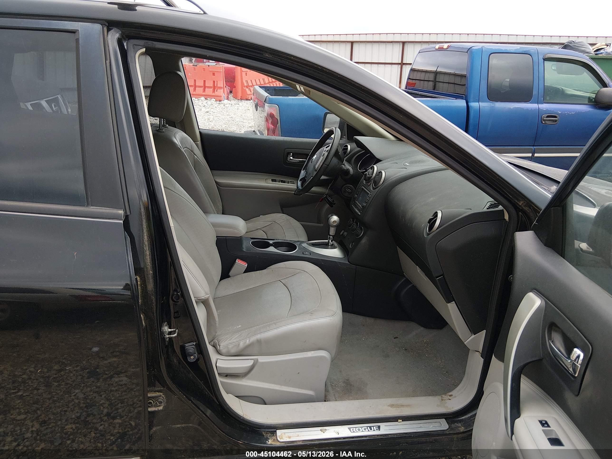 2012 Nissan Rogue Sv W/sl Pkg Черный vin: JN8AS5MT3CW266182