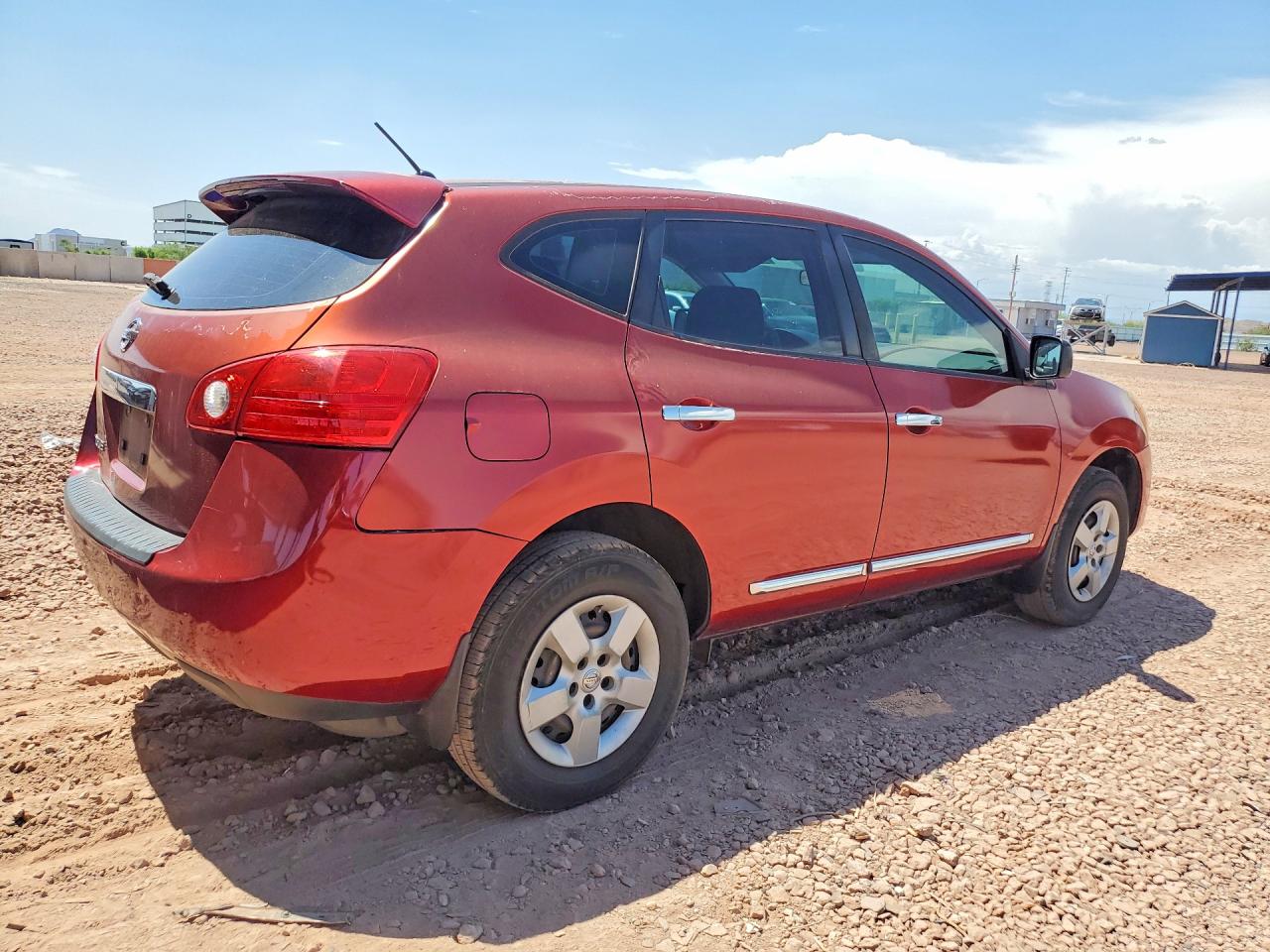 2012 Nissan Rogue S Orange vin: JN8AS5MT3CW266716