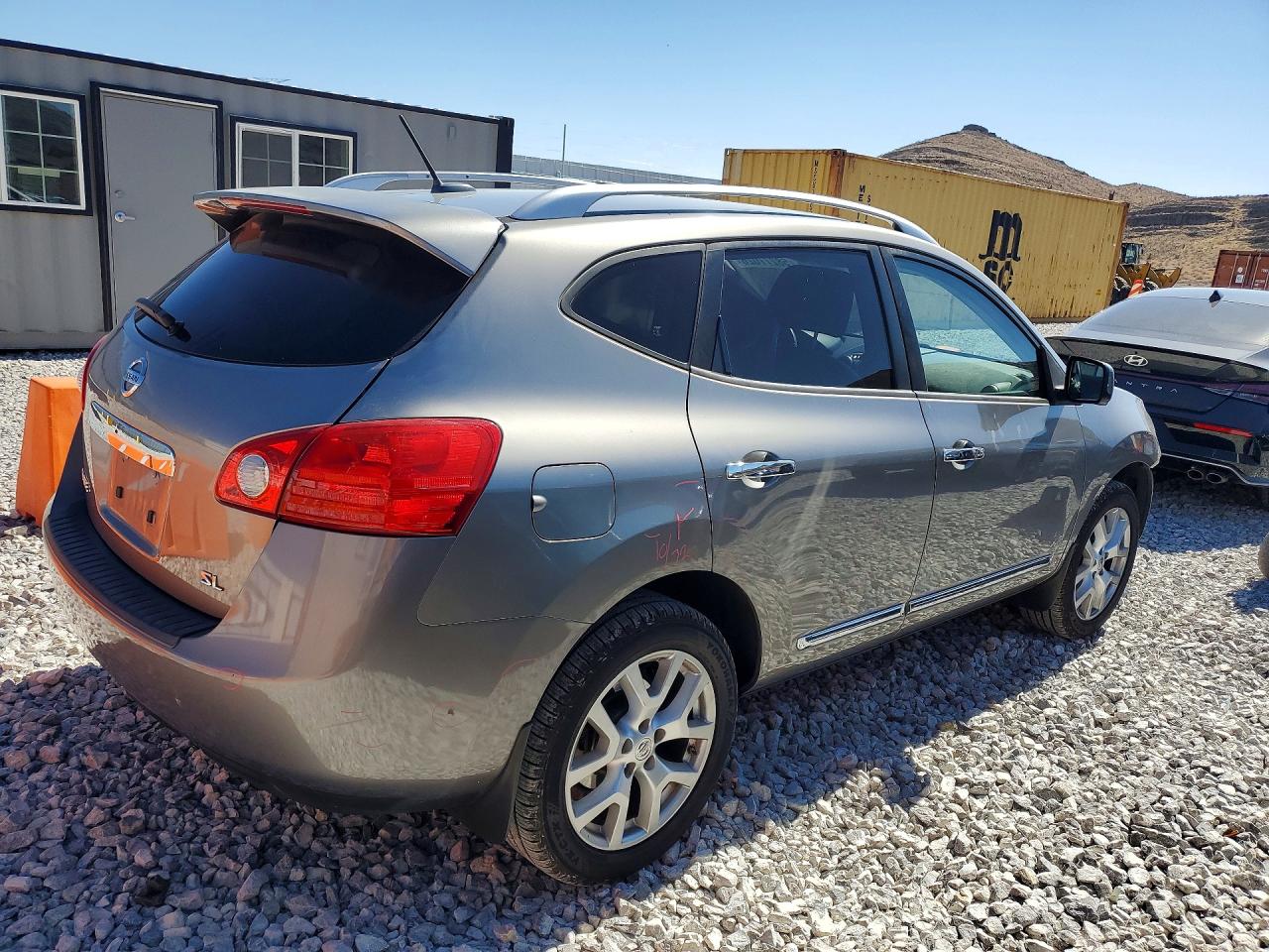 2012 Nissan Rogue S Gray vin: JN8AS5MT3CW270006