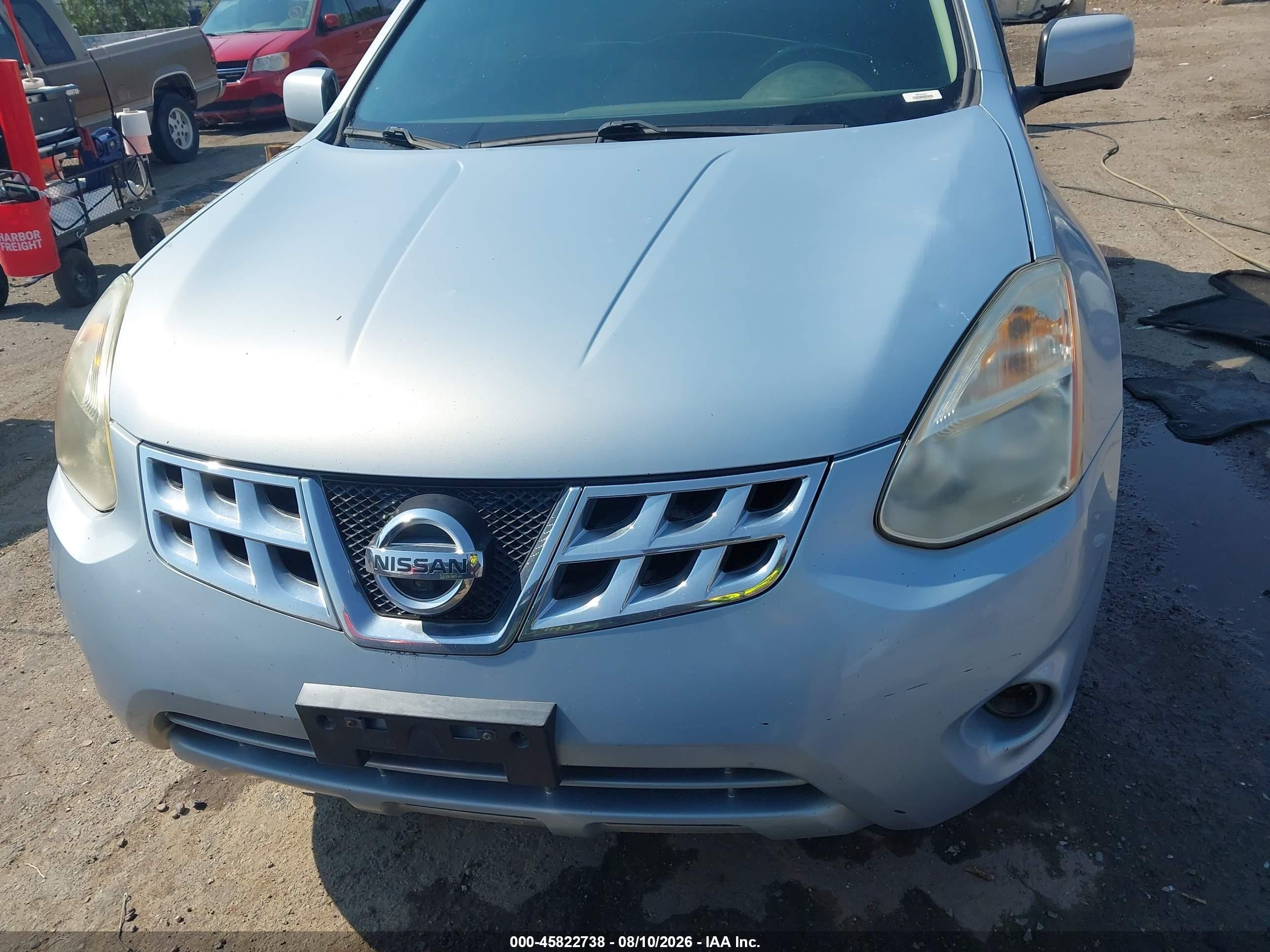 2012 Nissan Rogue Sv W/sl Pkg Silver vin: JN8AS5MT3CW271396