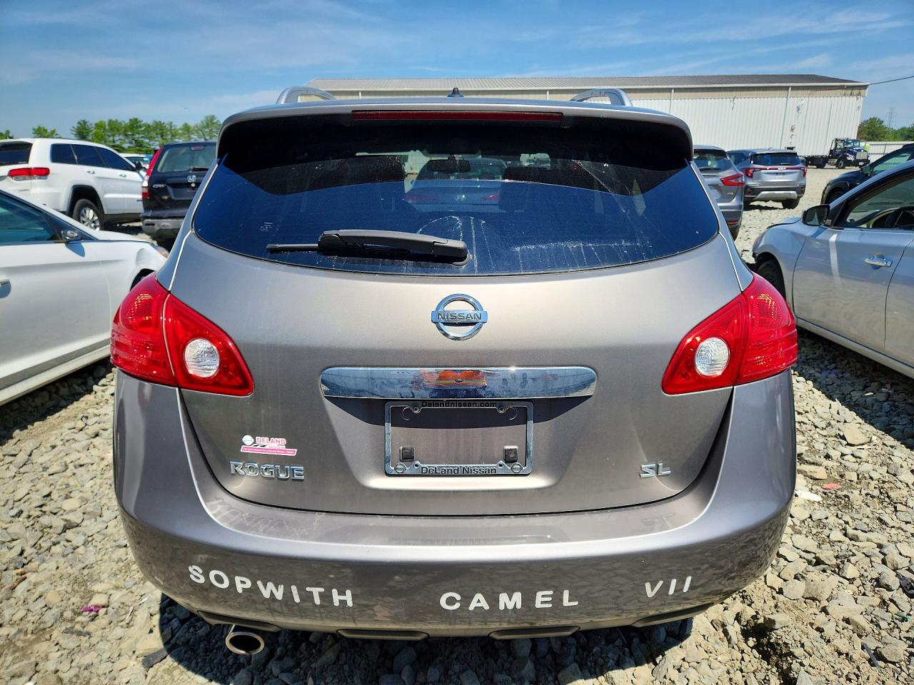 2012 Nissan Rogue S Silver vin: JN8AS5MT3CW275724