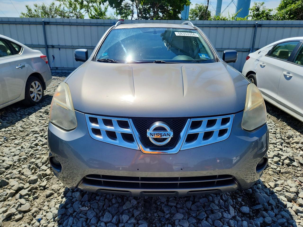 2012 Nissan Rogue S Silver vin: JN8AS5MT3CW275724