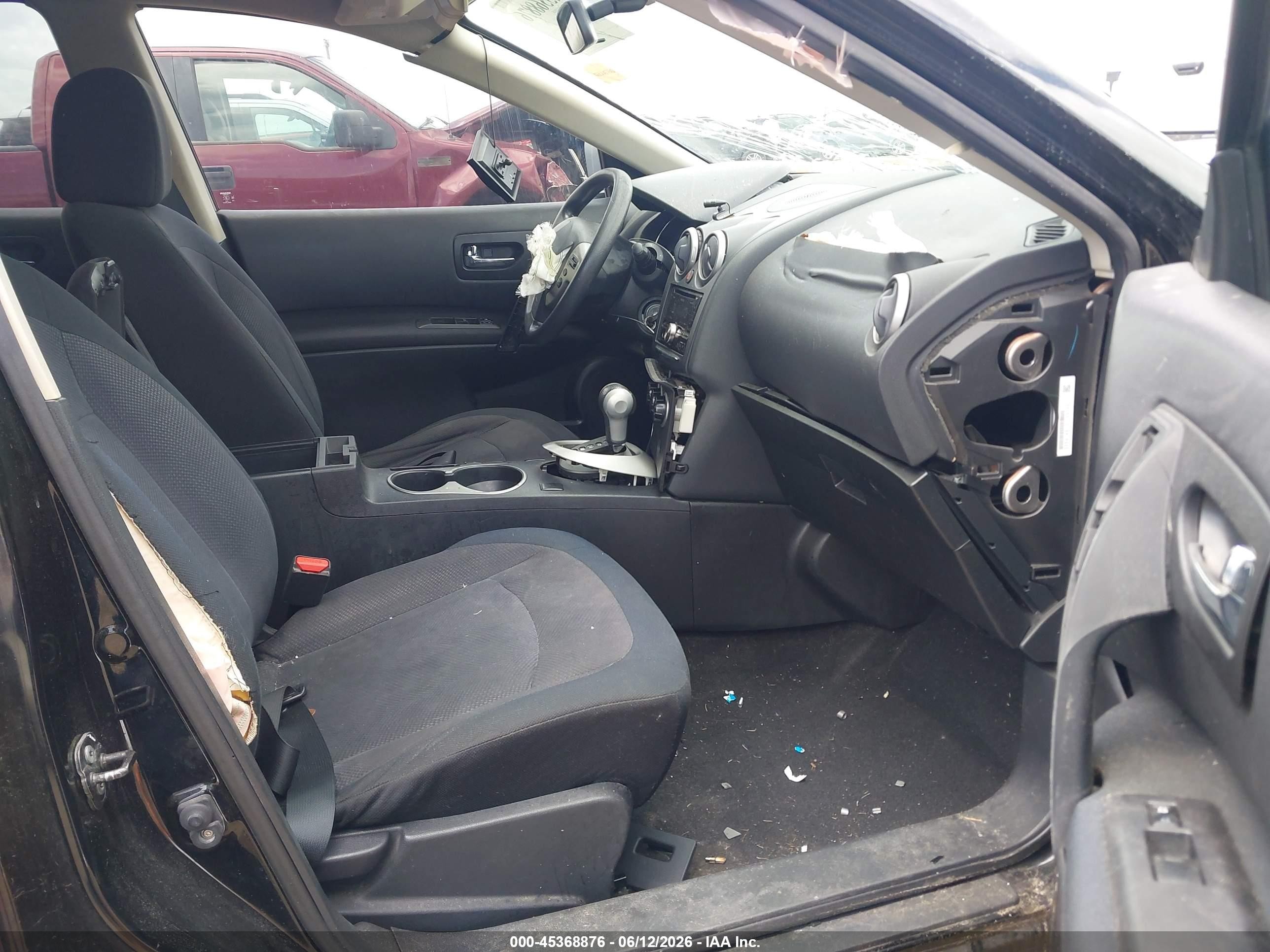 2012 Nissan Rogue S Black vin: JN8AS5MT3CW279241