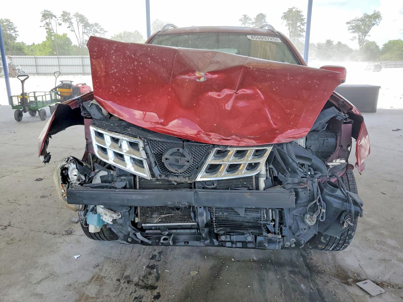 2012 Nissan Rogue S Red vin: JN8AS5MT3CW282723