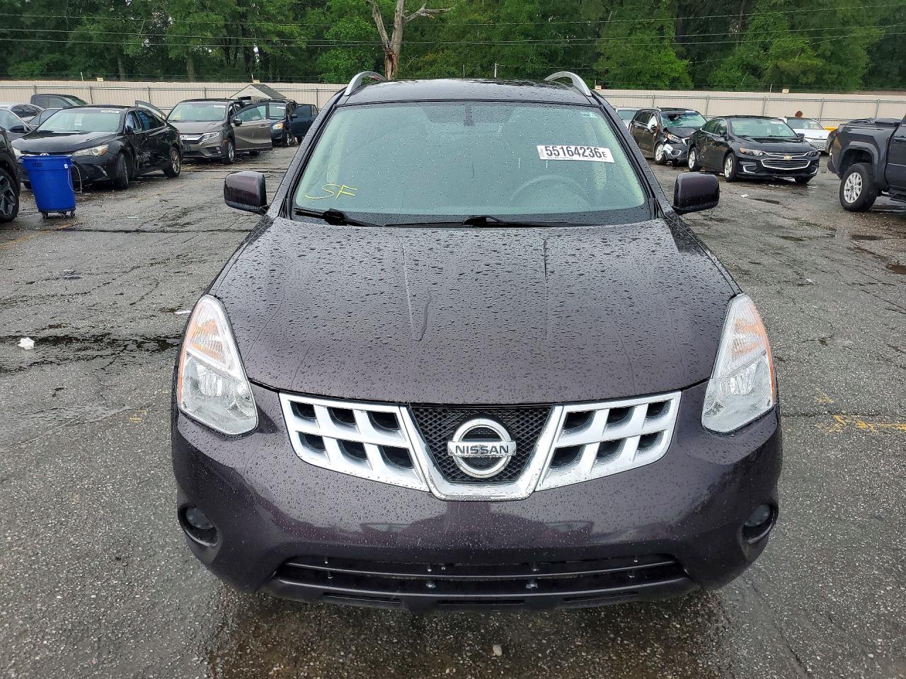 2012 Nissan Rogue S Purple vin: JN8AS5MT3CW297917
