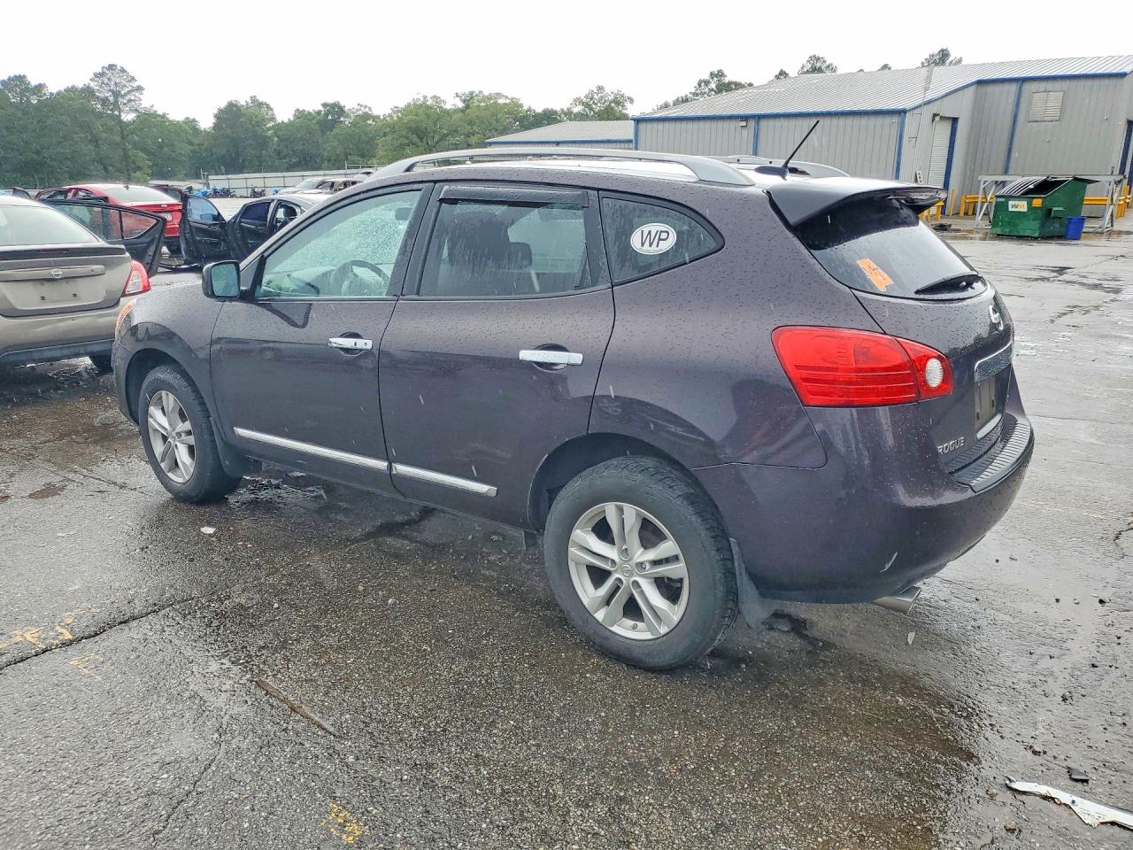2012 Nissan Rogue S Purple vin: JN8AS5MT3CW297917