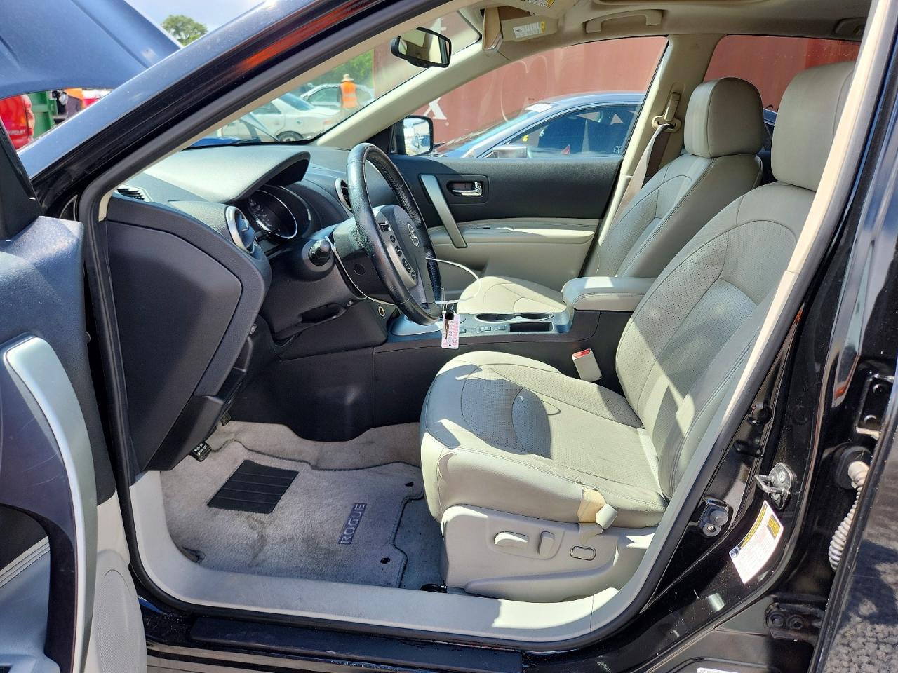 2012 Nissan Rogue S Black vin: JN8AS5MT3CW298937