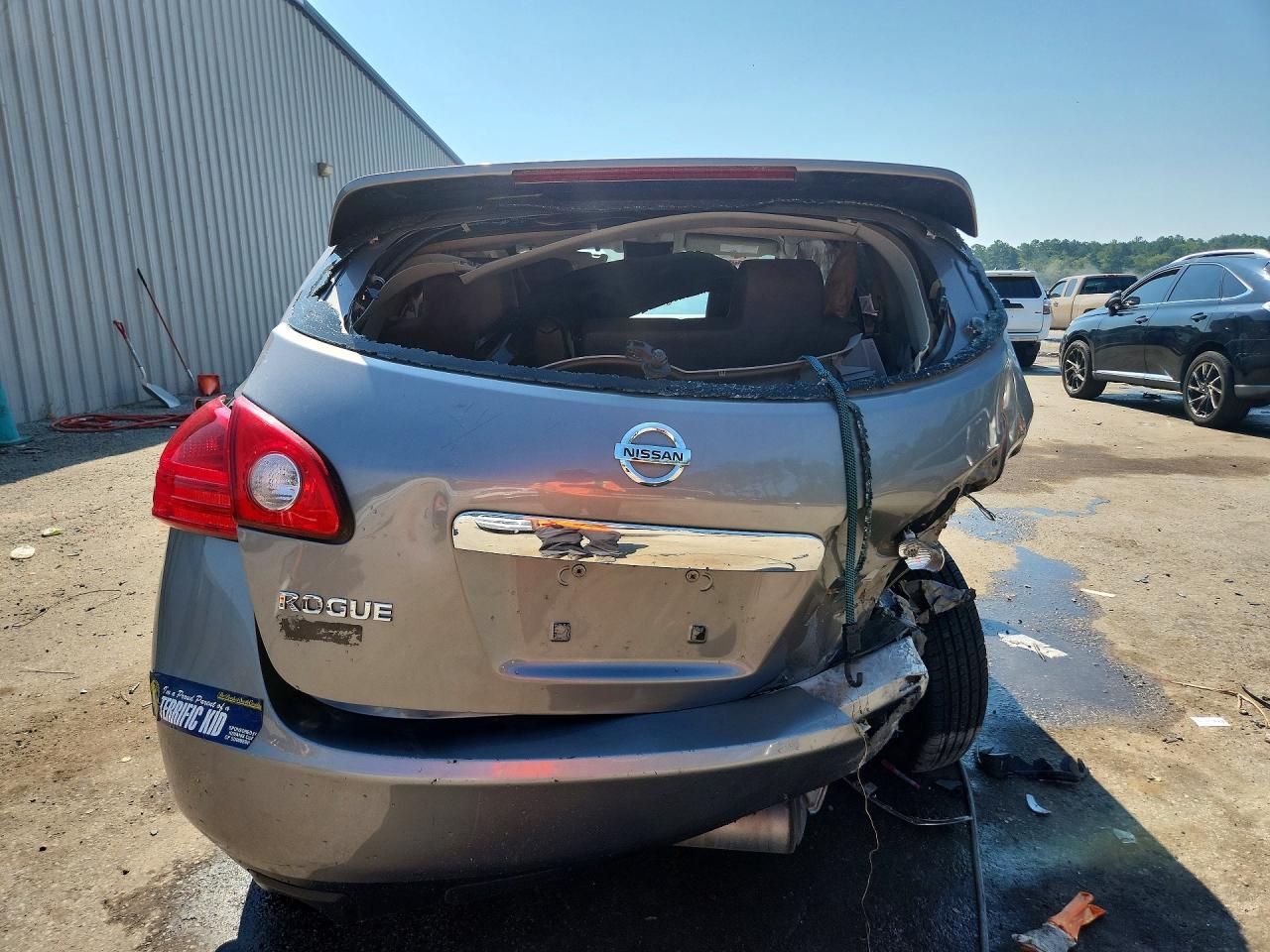 2012 Nissan Rogue S Brown vin: JN8AS5MT3CW601344