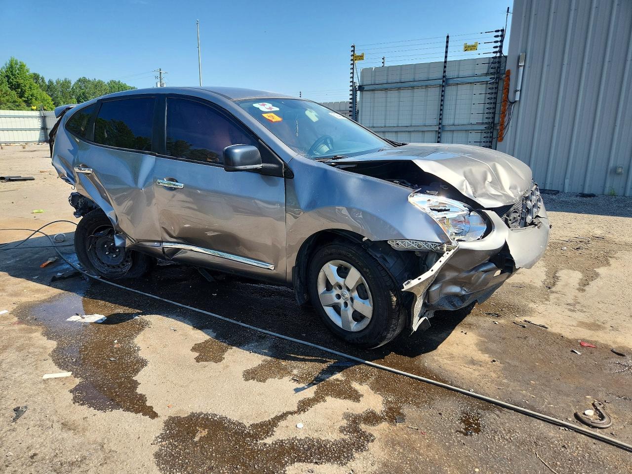 2012 Nissan Rogue S Brown vin: JN8AS5MT3CW601344