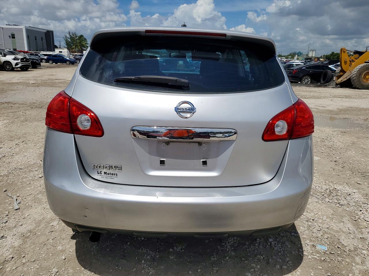 2012 Nissan Rogue S Silver vin: JN8AS5MT3CW609315