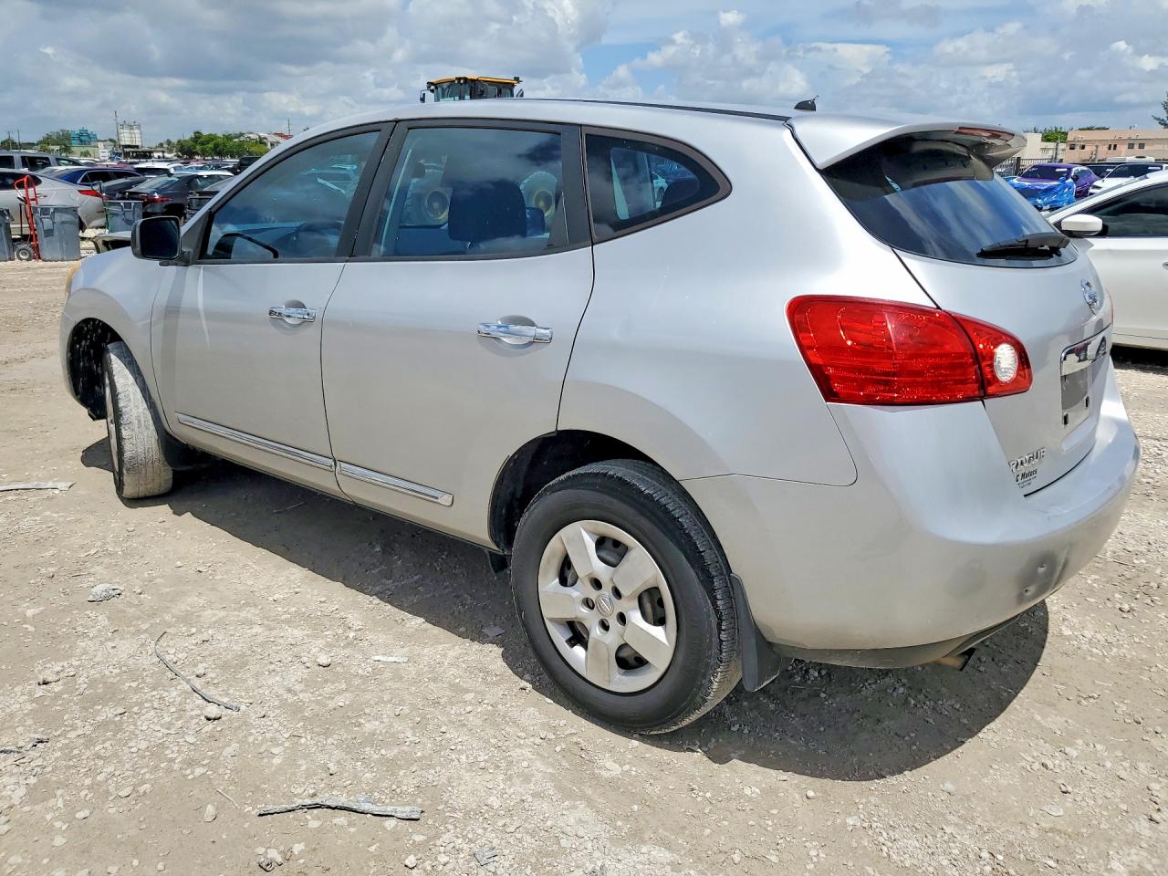 2012 Nissan Rogue S Silver vin: JN8AS5MT3CW609315
