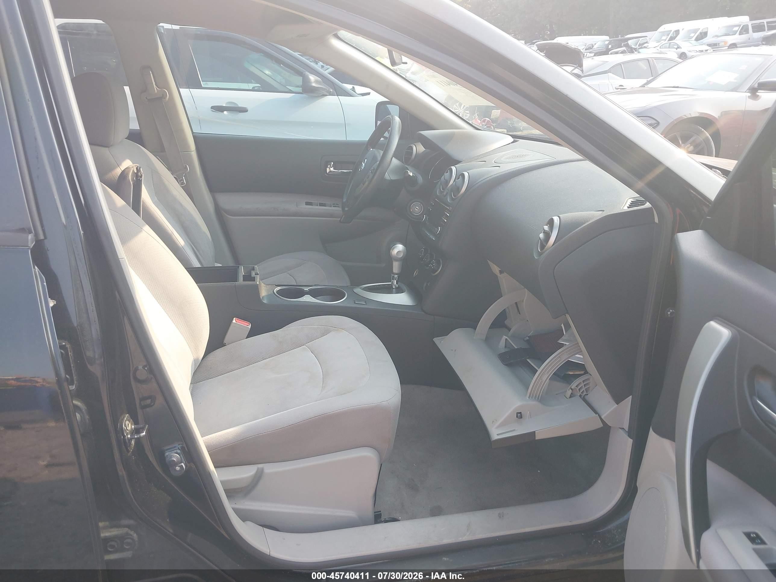 2012 Nissan Rogue S Black vin: JN8AS5MT3CW612229