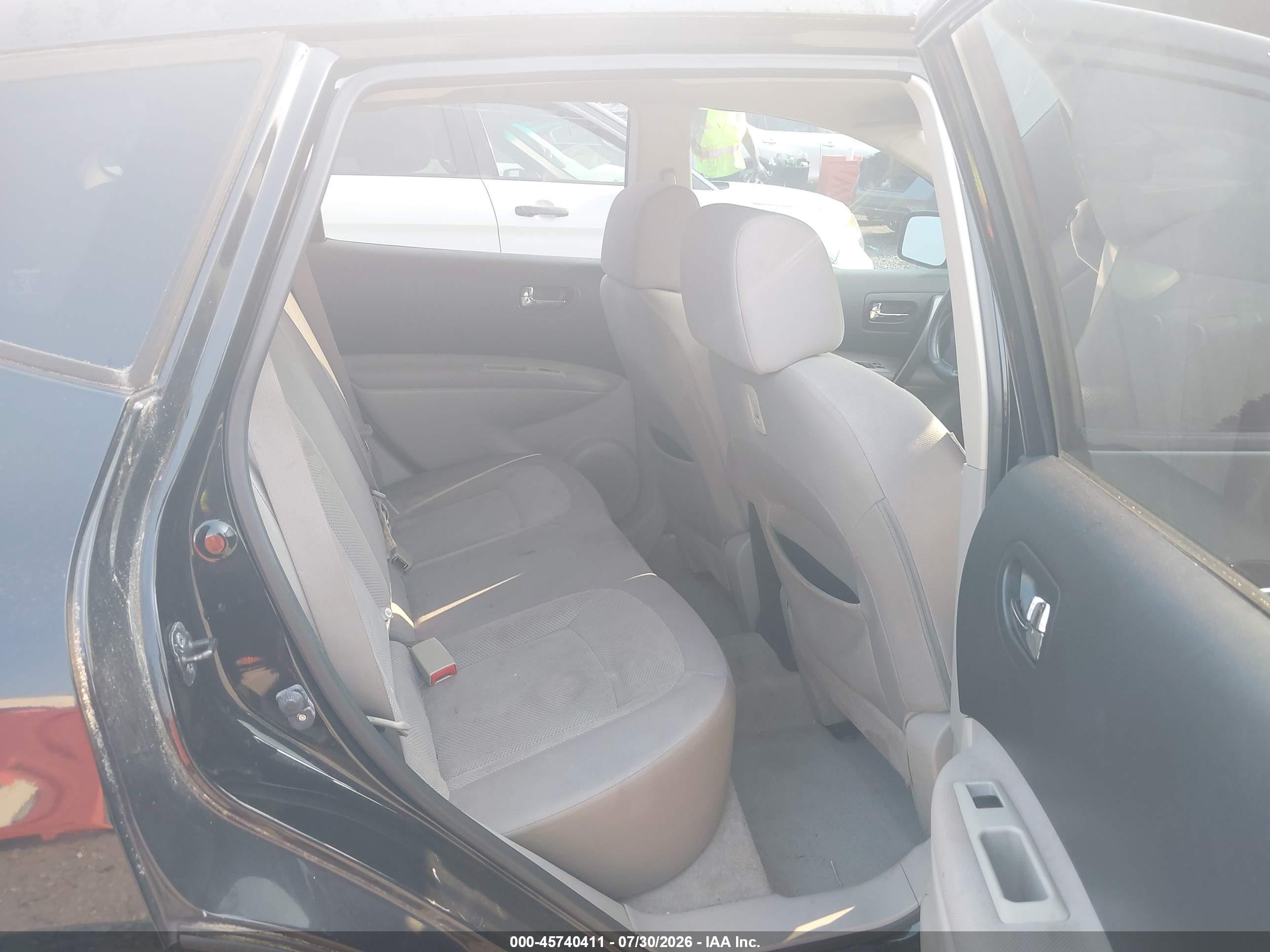 2012 Nissan Rogue S Black vin: JN8AS5MT3CW612229