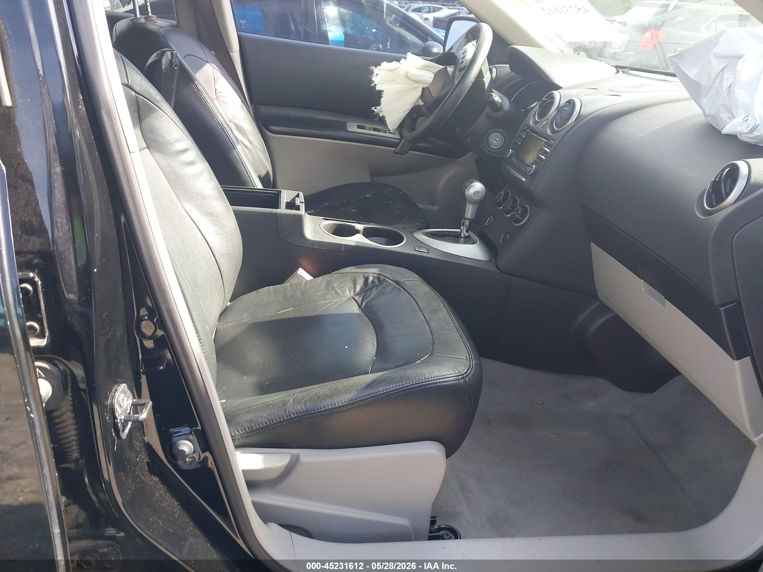 2012 Nissan Rogue S Black vin: JN8AS5MT3CW614563