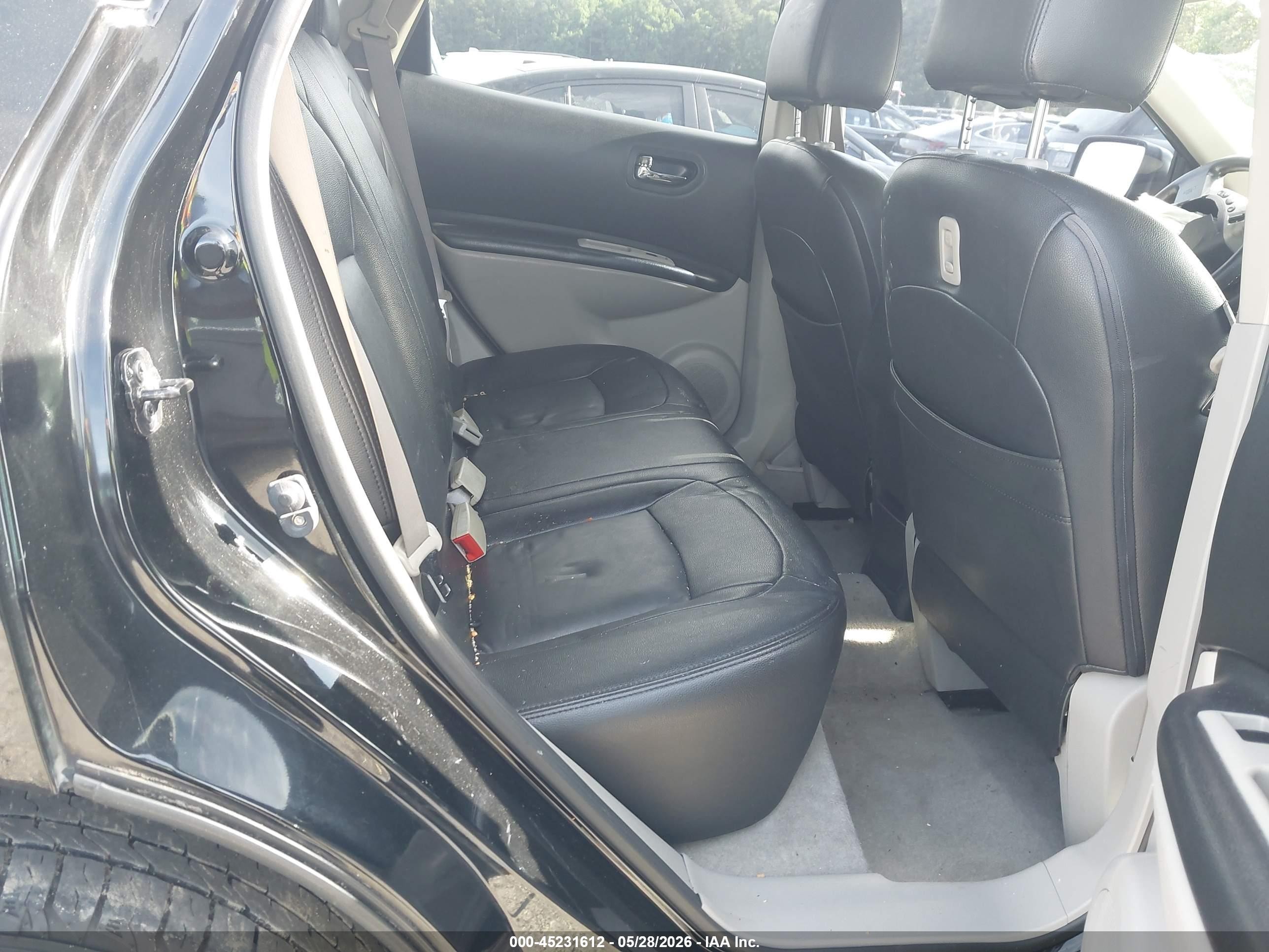 2012 Nissan Rogue S Black vin: JN8AS5MT3CW614563