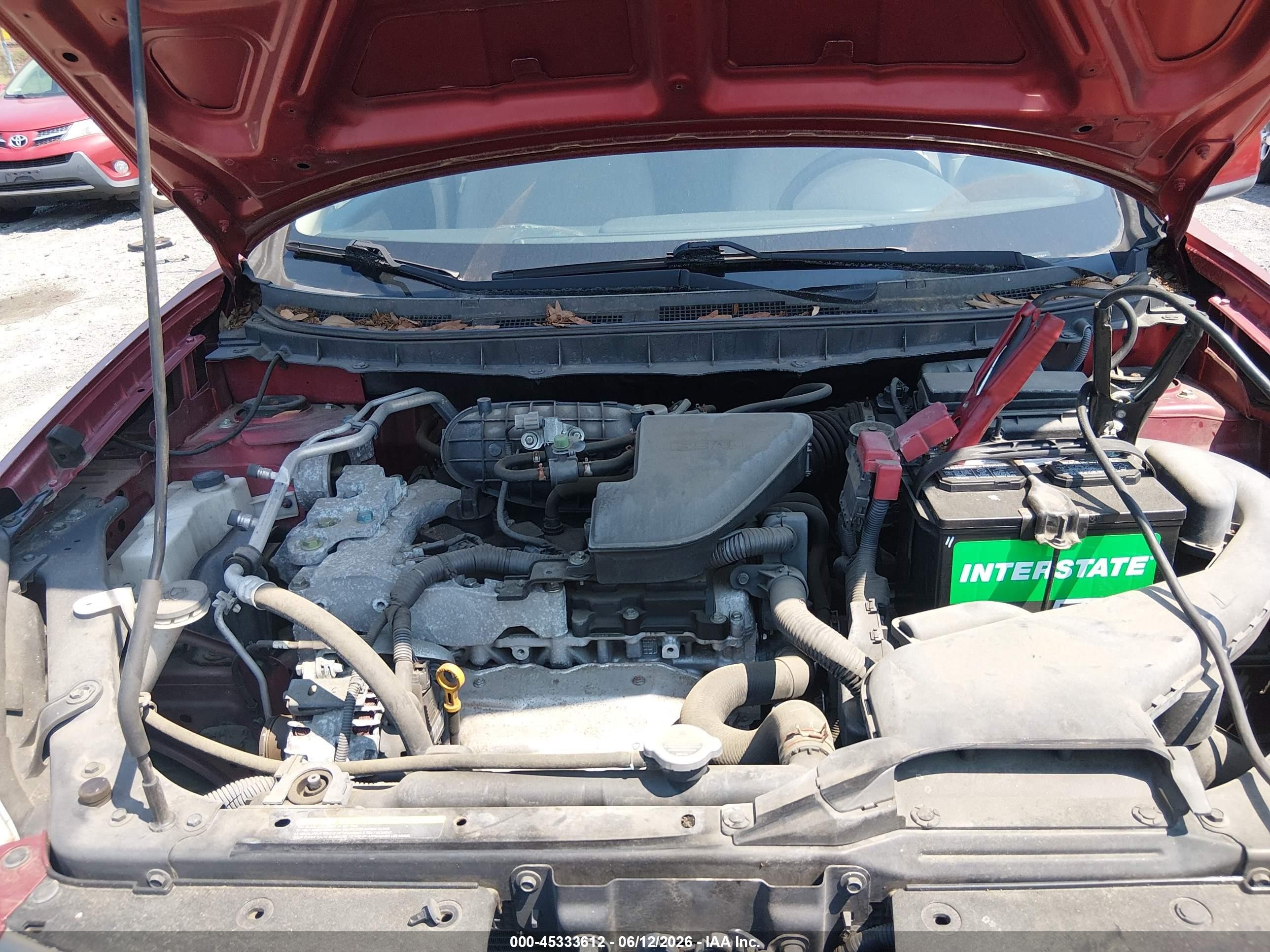 2013 Nissan Rogue S Красный vin: JN8AS5MT3DW013963